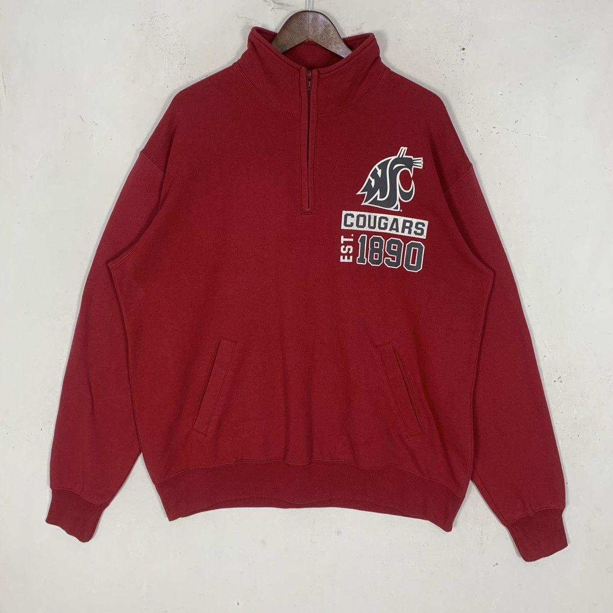 Champion Vintage Champion Washington University Cougars sweatshirt Size US XL / EU 56 / 4 - 2 Thumbnail