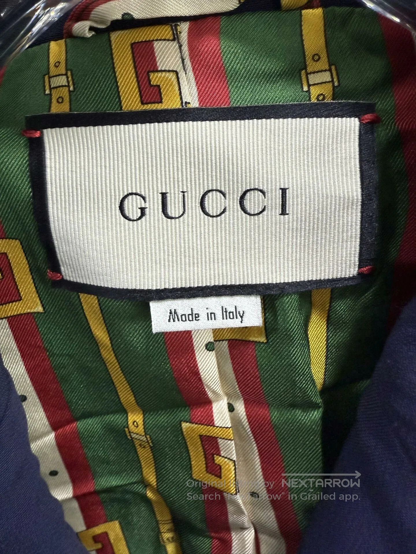 Gucci Gucci Navy Striped Suit Size 42. Size US XS / EU 42 / 0 - 3 Thumbnail