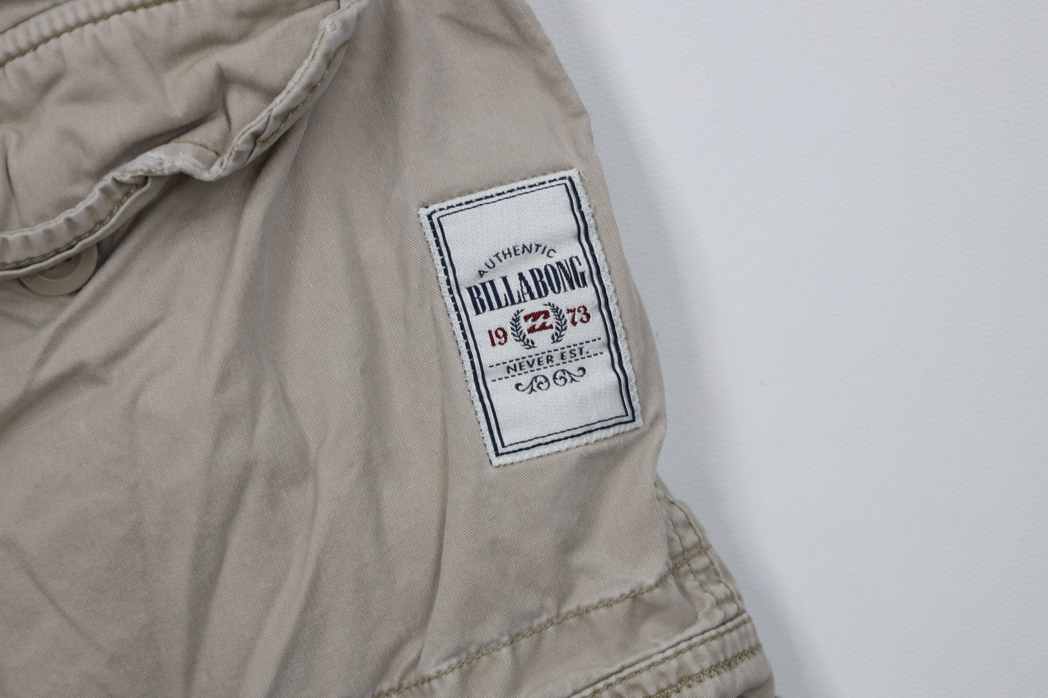 Billabong Vintage Y2K Billabong Surfing Spell Out Cargo Shorts Beige Size US 32 / EU 48 - 16 Thumbnail