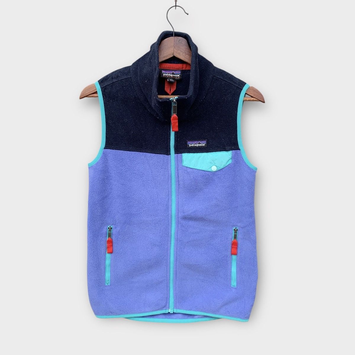 Patagonia Patagonia Synchilla Fleece Zipper Vest Size US XS / EU 42 / 0 - 1 Thumbnail
