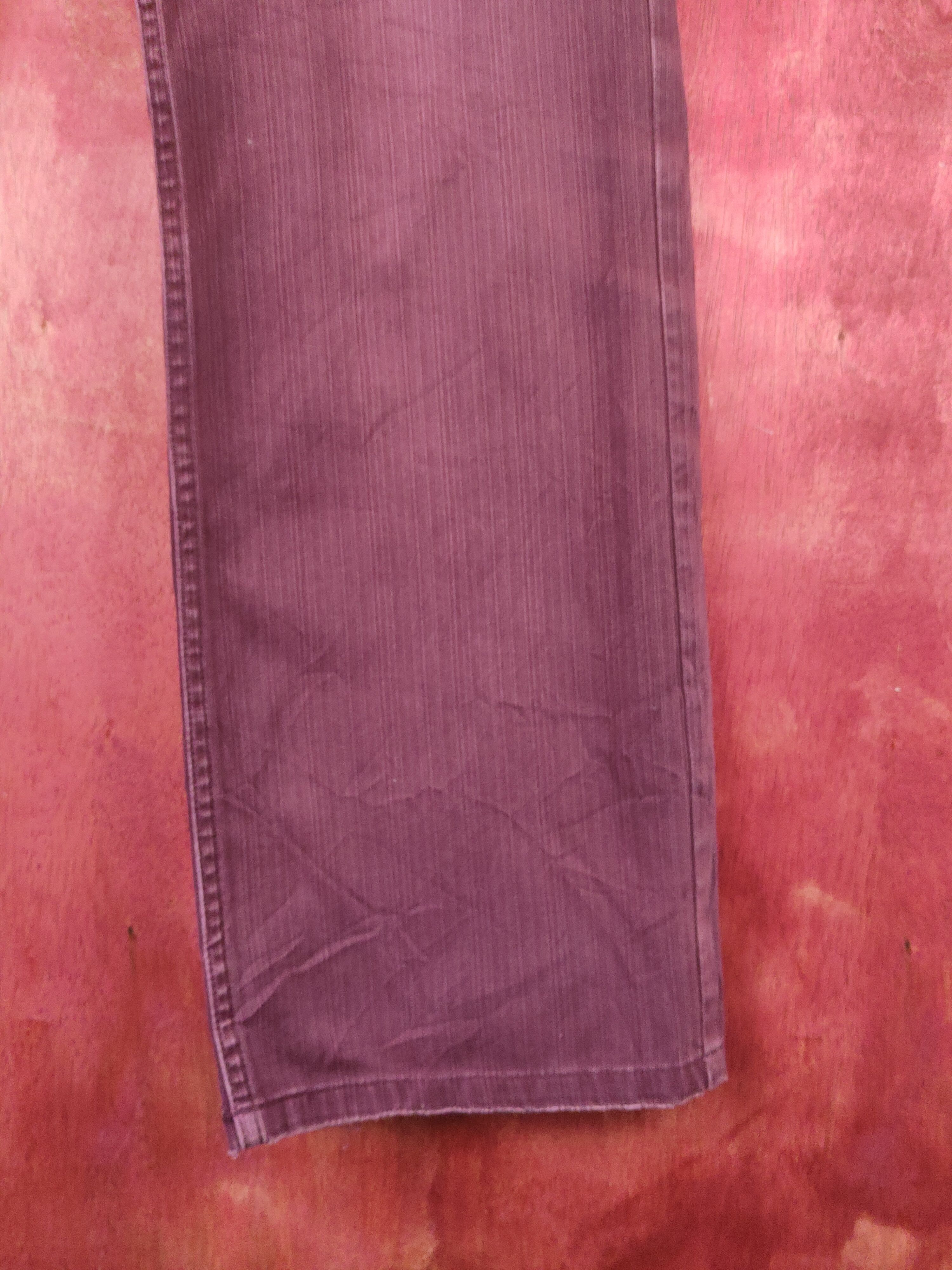 Japanese Brand Klein Plus Homme Purple Faded Multipocket Jeans #S1760 Size 33" - 6 Thumbnail