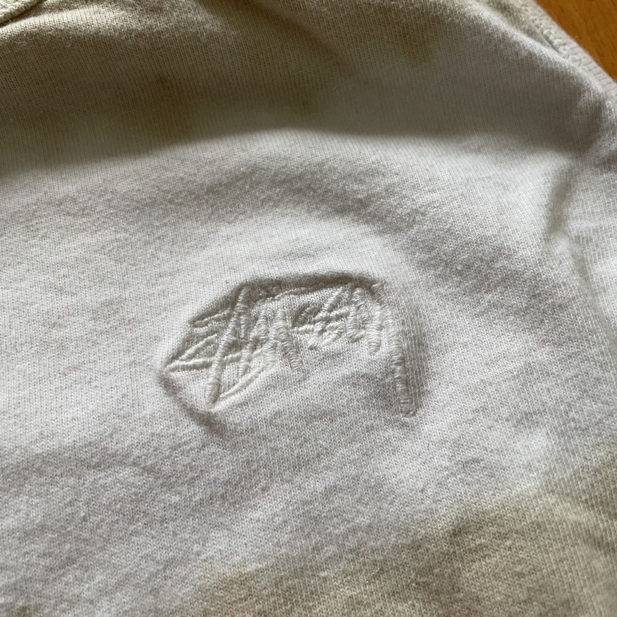 Stussy Beige/Cream Logo Embroidered Tank Top Size US S / EU 44-46 / 1 - 3 Thumbnail
