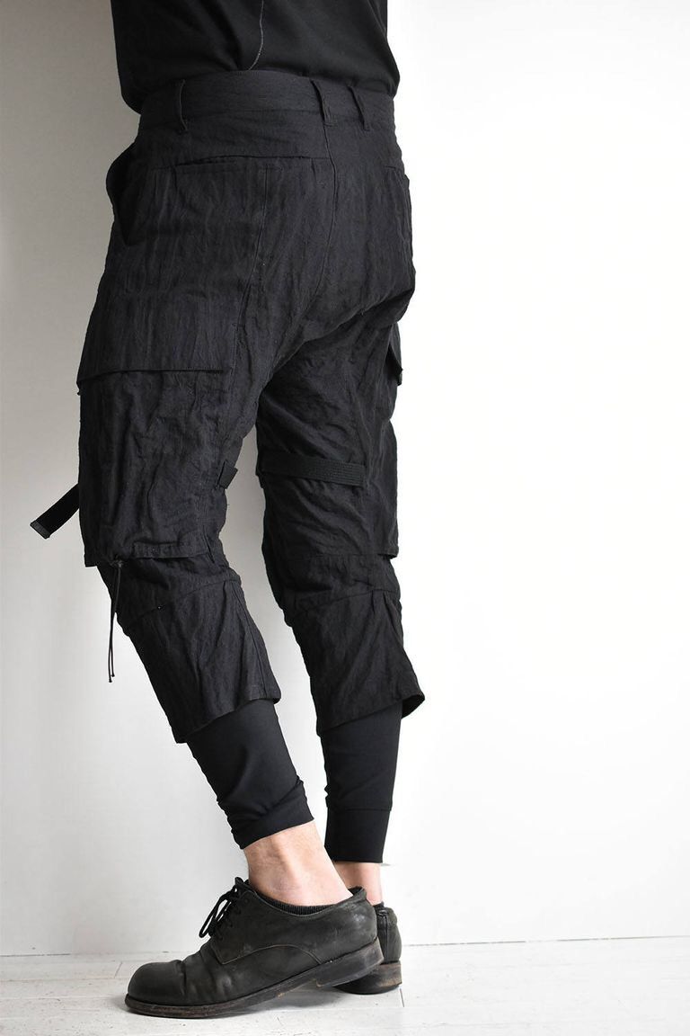 D.Hygen D.HYGEN MIX SILK COTTON LAYERED CARGO PANTS Size US 30 / EU 46 - 5 Thumbnail