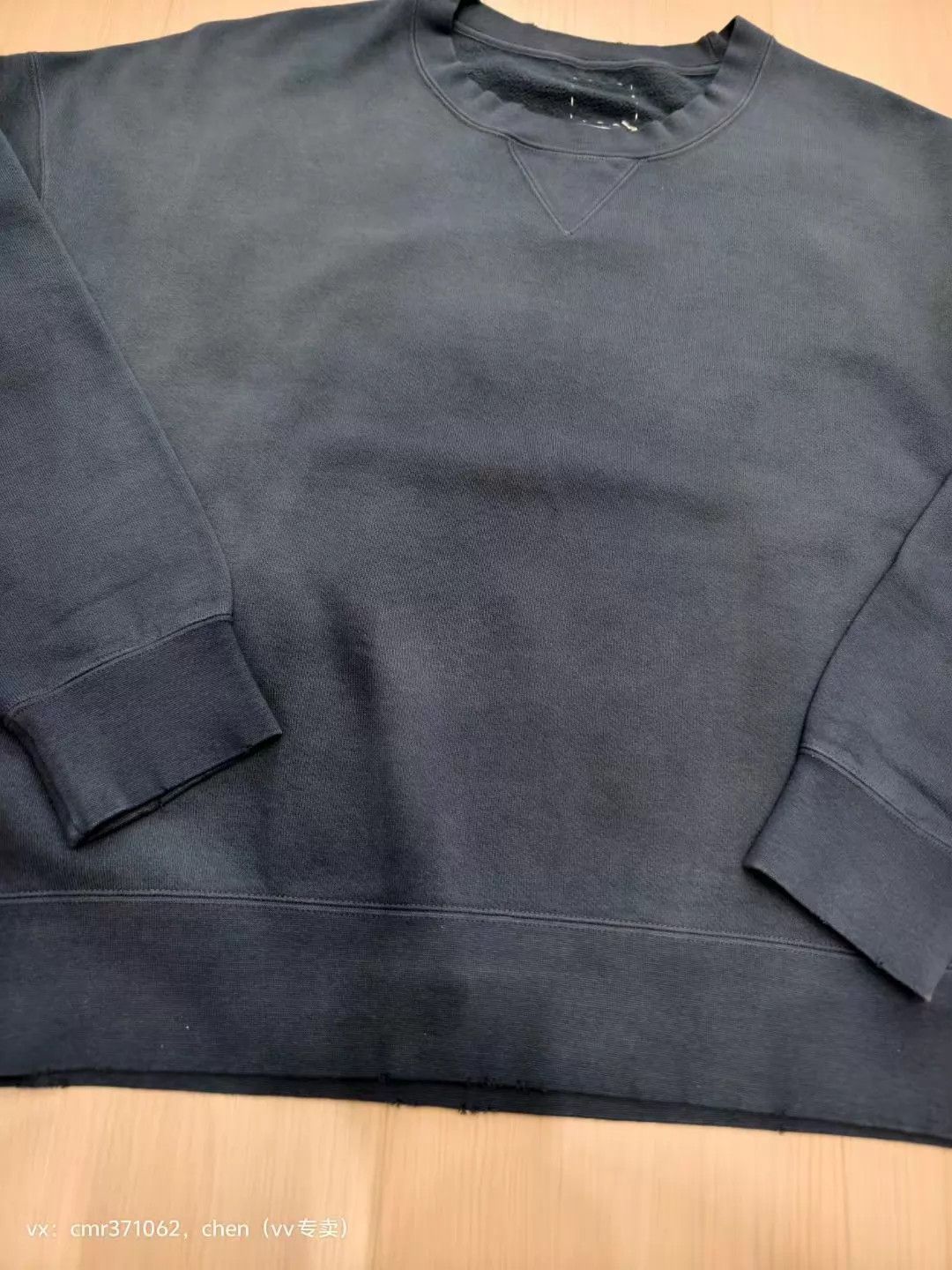 Visvim VISVIM 23SS AMPLUS SB SEEAT L/S Navy Tie-Dye Distressed 2 Size US M / EU 48-50 / 2 - 4 Thumbnail