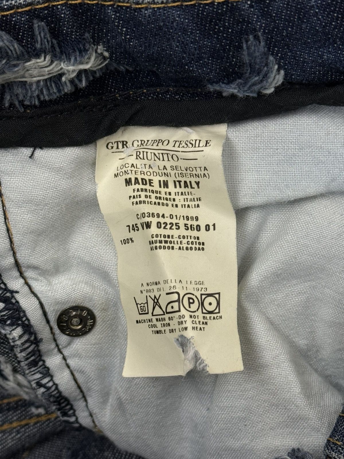 Vivienne Westwood Vivienne Westwood Cut, Slash, And Pull 1991 Archive Jeans 26 Size 26" / US 2 / IT 38 - 9 Thumbnail