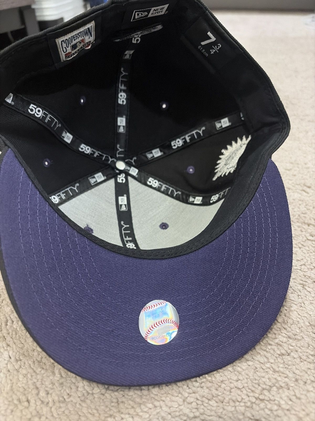 New Era Brand New, New Era Florida Marlins Hat Size 7 3/4 Size ONE SIZE - 3 Thumbnail