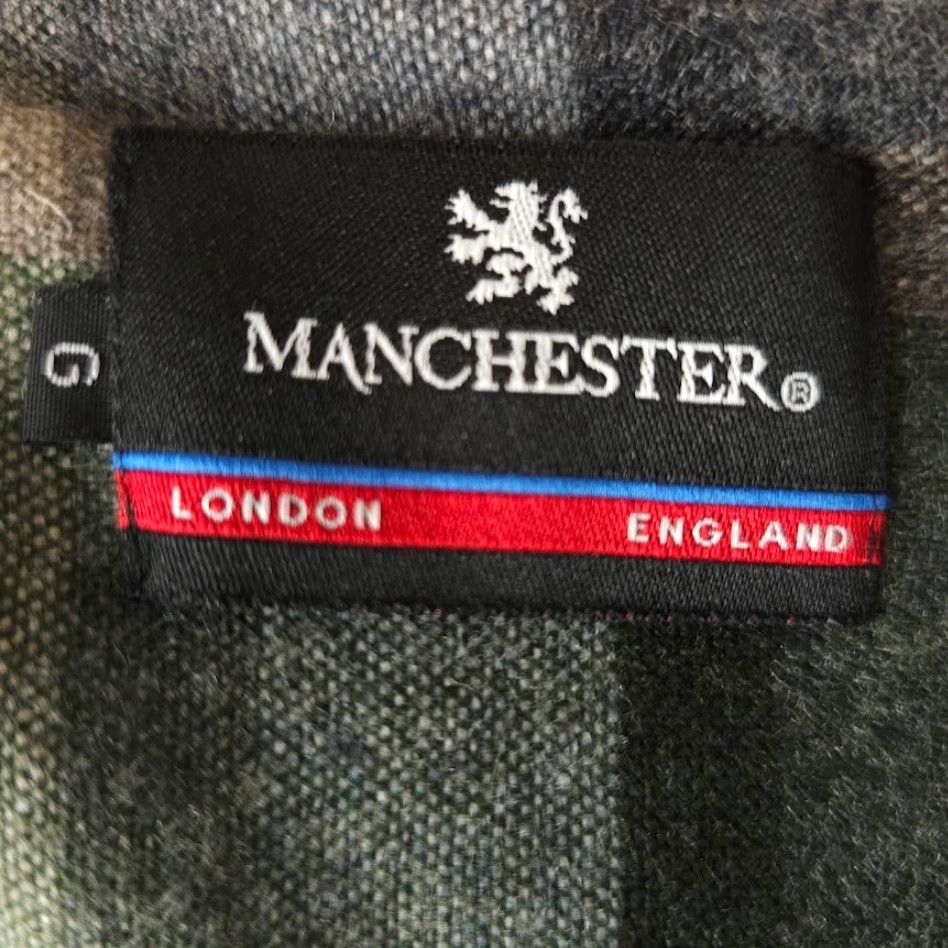 Vintage Manchester Wool Board Shirt Mens Size Large Green Plaid Size US L / EU 52-54 / 3 - 5 Thumbnail