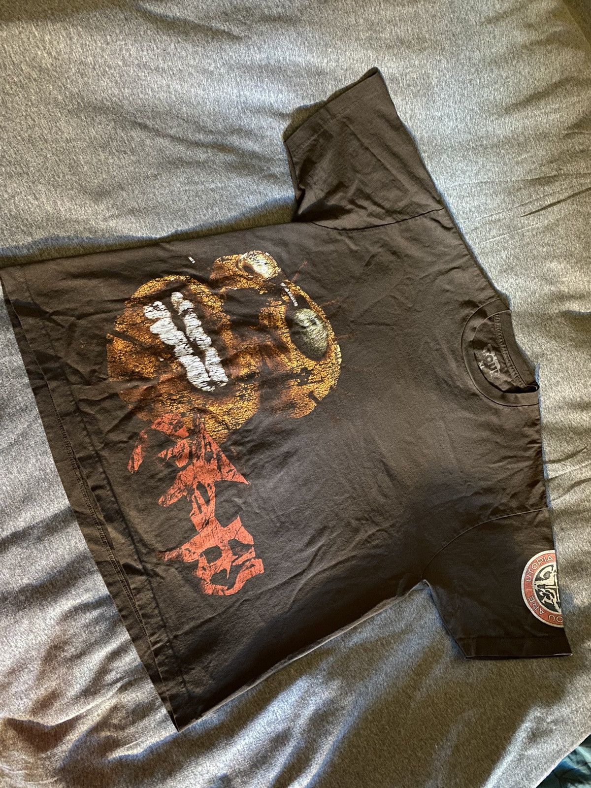 image of Travis Scott Circus Maximus Tour Vip T Shirt in Brown, Men's (Size XL)