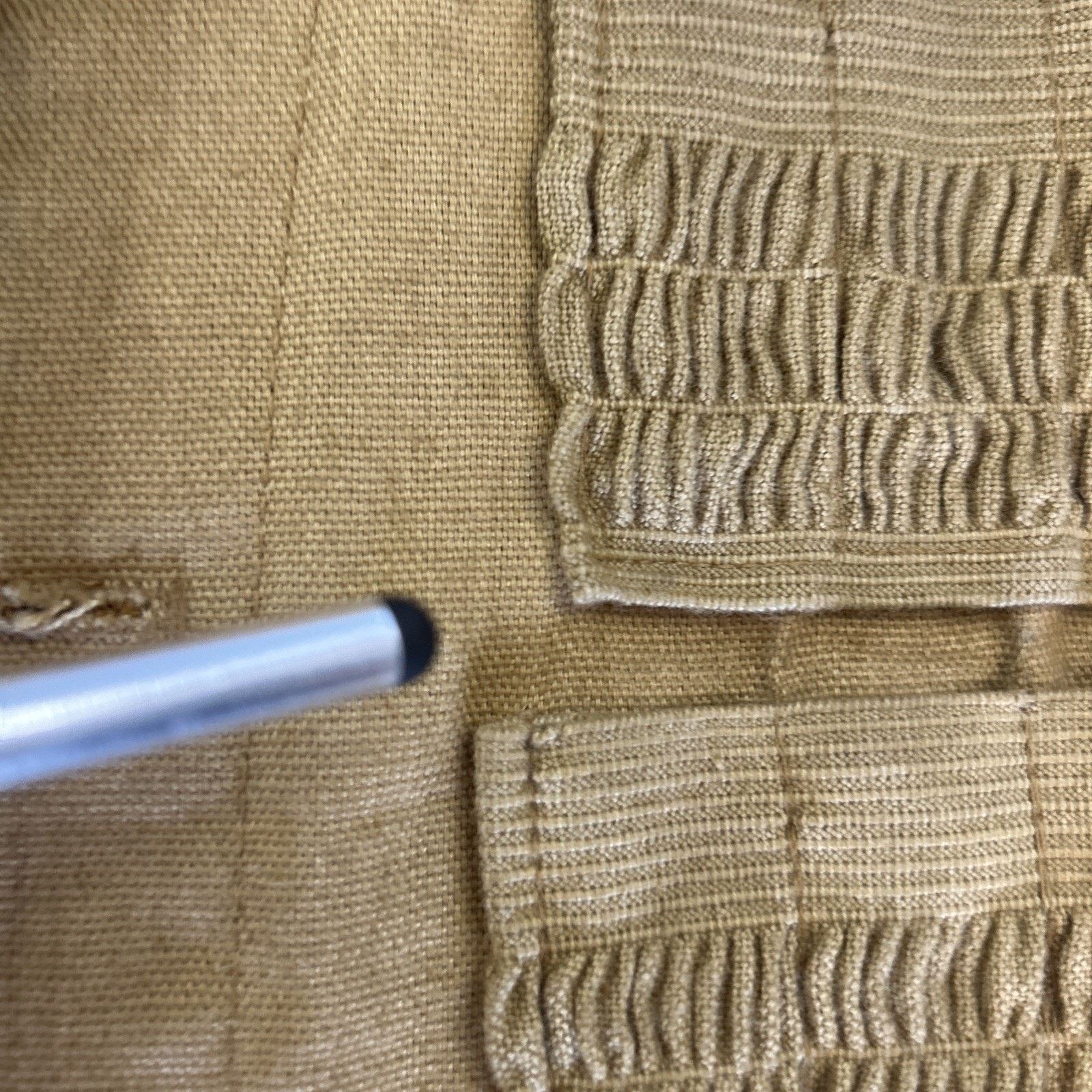 Sears Vintage Bullet Vest Sears Roebuck Co Hunting Brown No Holes Size ONE SIZE - 15 Thumbnail