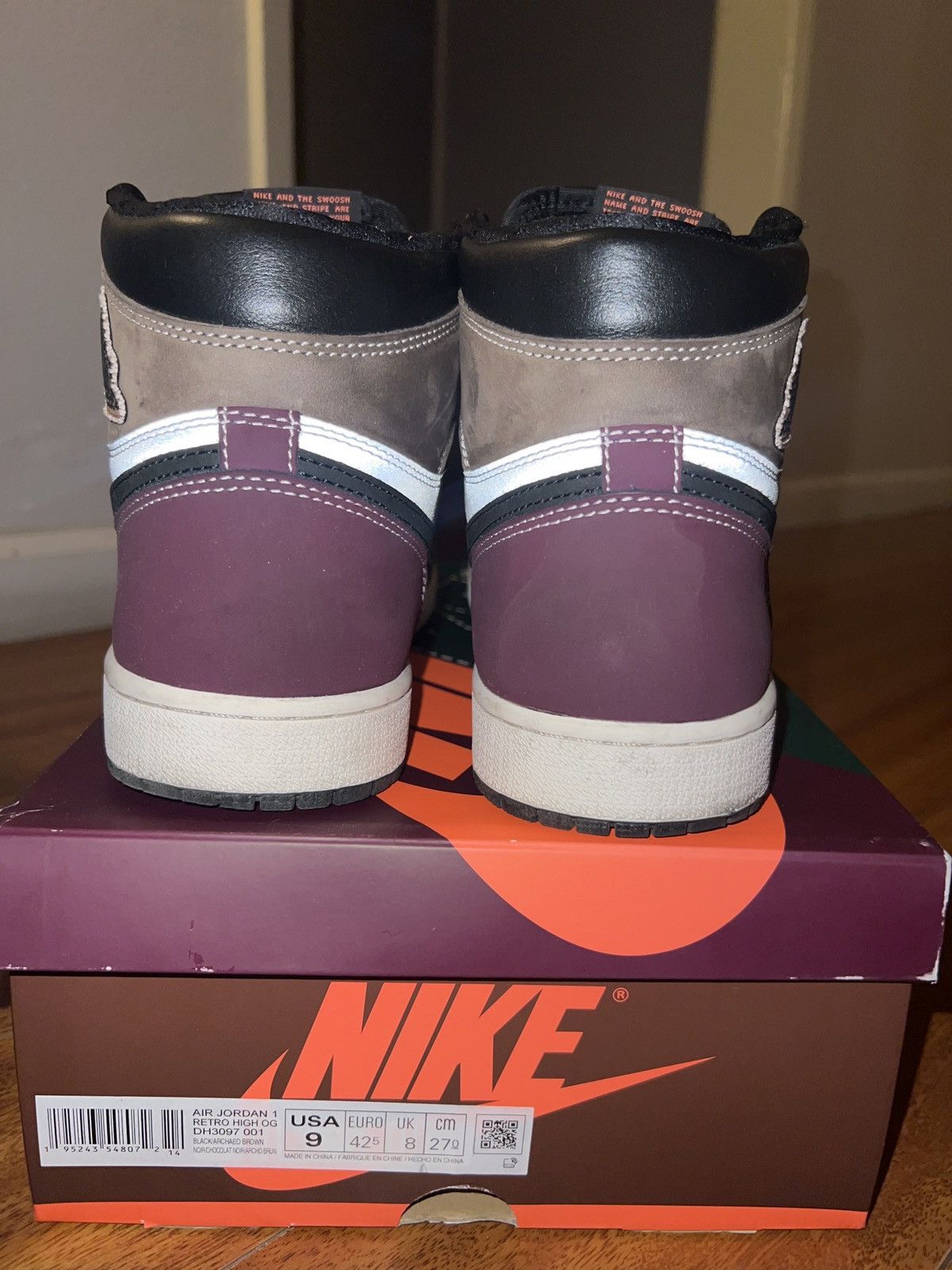 Jordan Brand × Nike Air Jordan 1 Hand Crafted Size US 9 / EU 42 - 4 Thumbnail