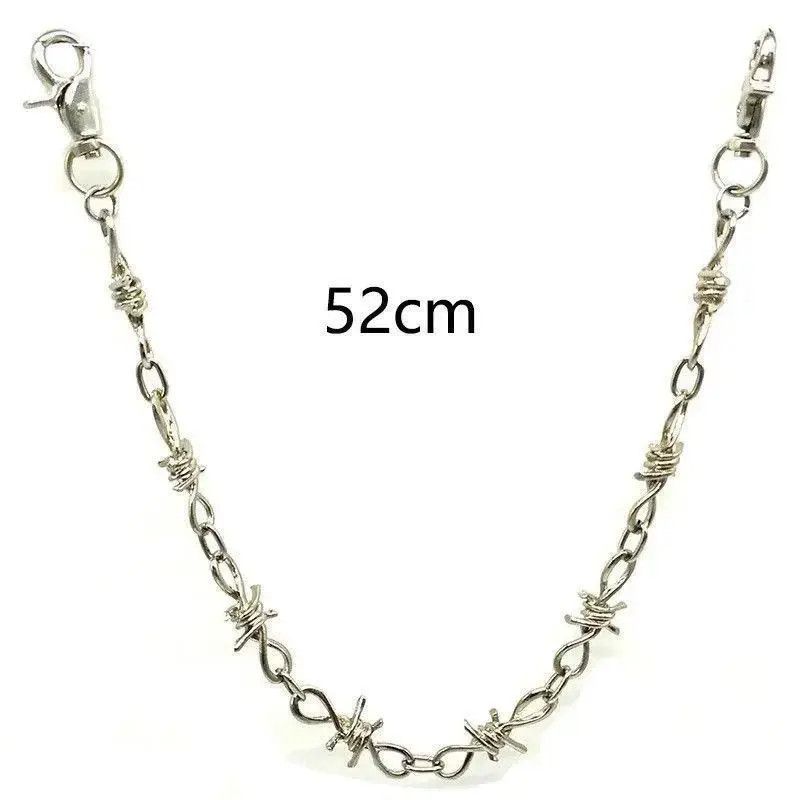 Jewelry Barb Wire Wallet Chain Size ONE SIZE - 2 Thumbnail