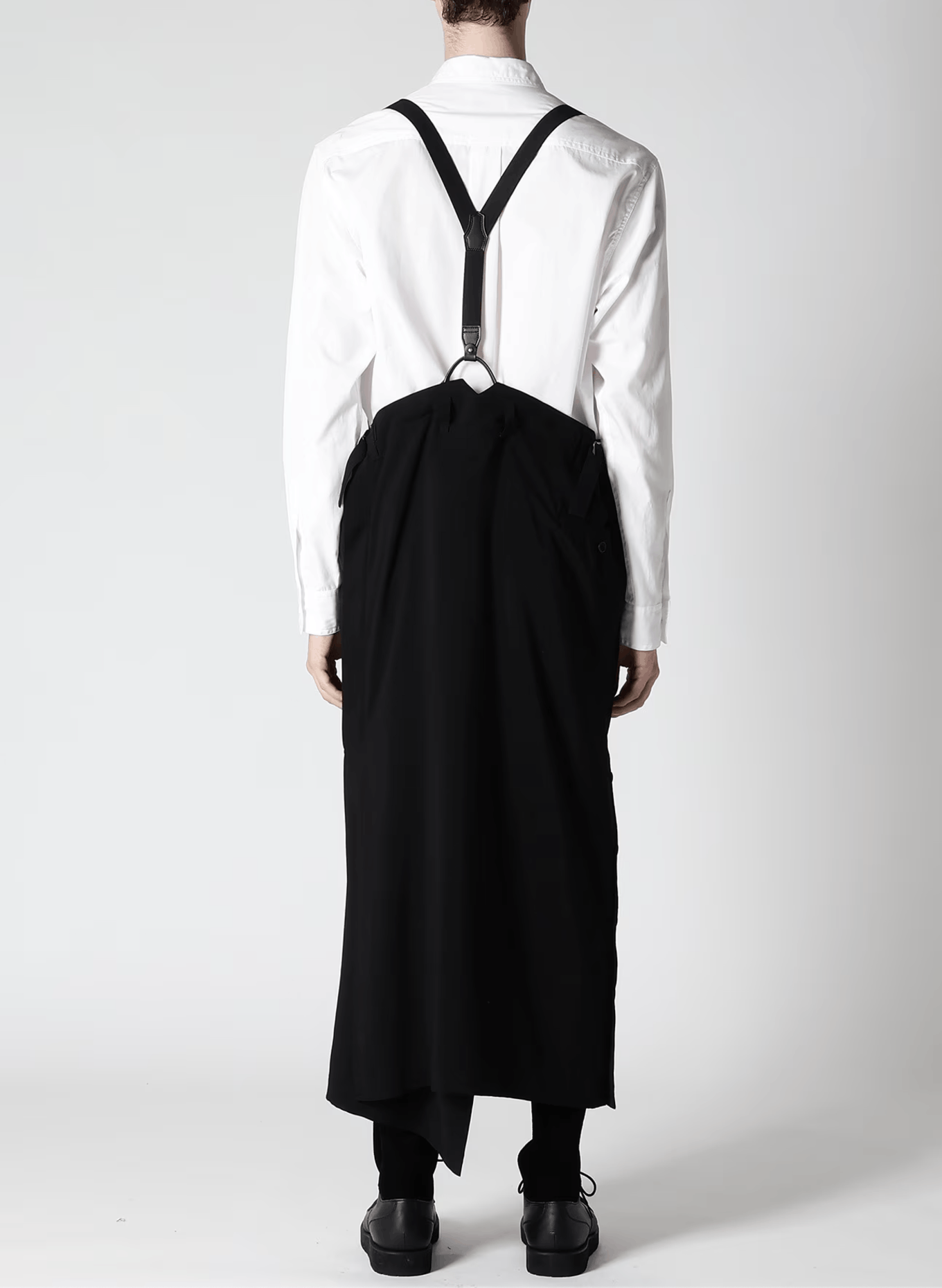 Yohji Yamamoto Yohji Yamamoto Pour Homme W/GABARDINE RIGHT SIDE VENTS SKIRT Size US 32 / EU 48 - 9 Thumbnail