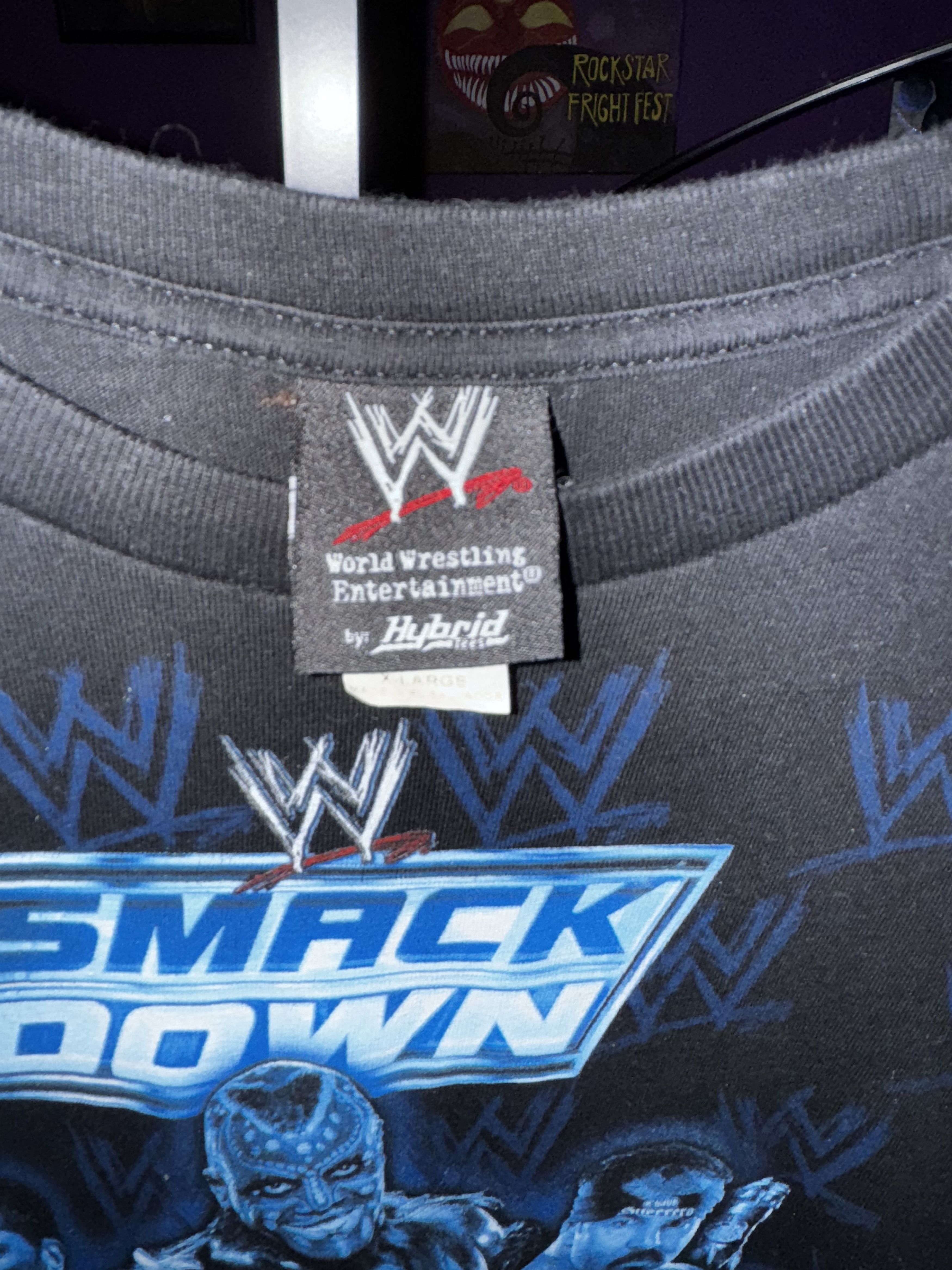 WWE vintage wwe smackdown t shirt Size US S / EU 44-46 / 1 - 1 Preview