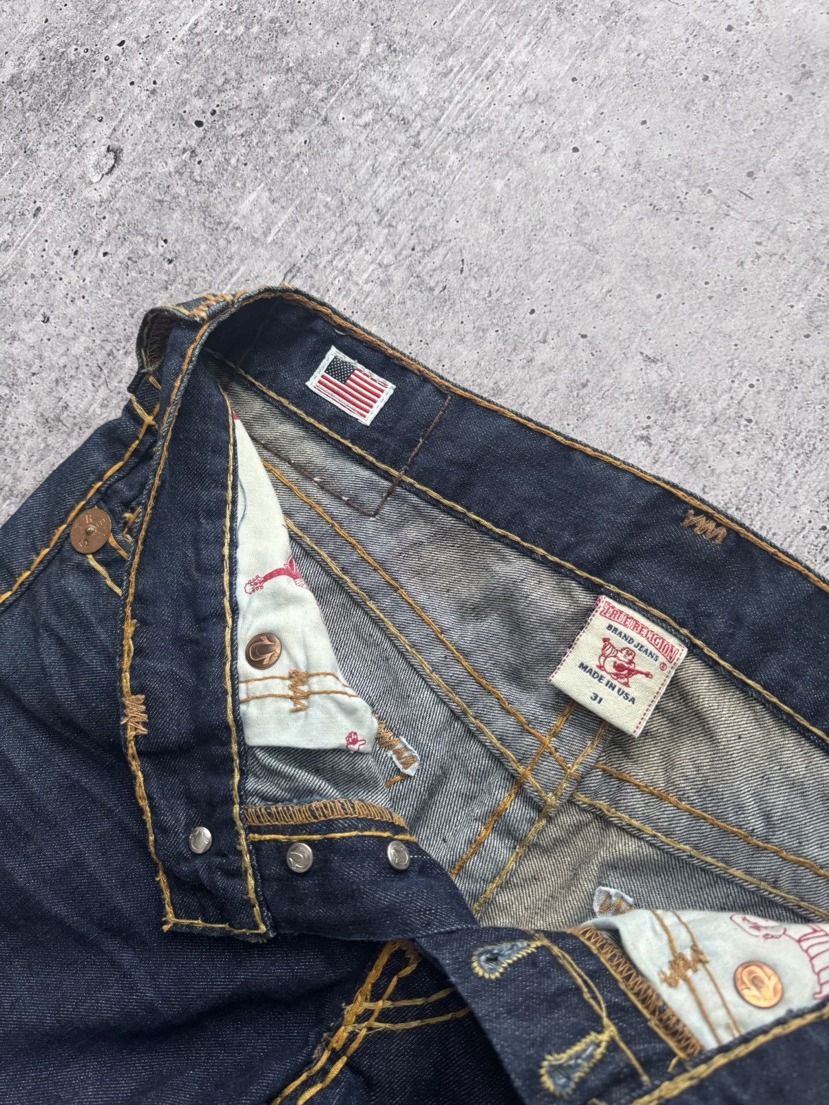 True Religion True Religion Rocco Denim Vintage Jeans Streetwear Size 31 Size US 31 - 14 Thumbnail