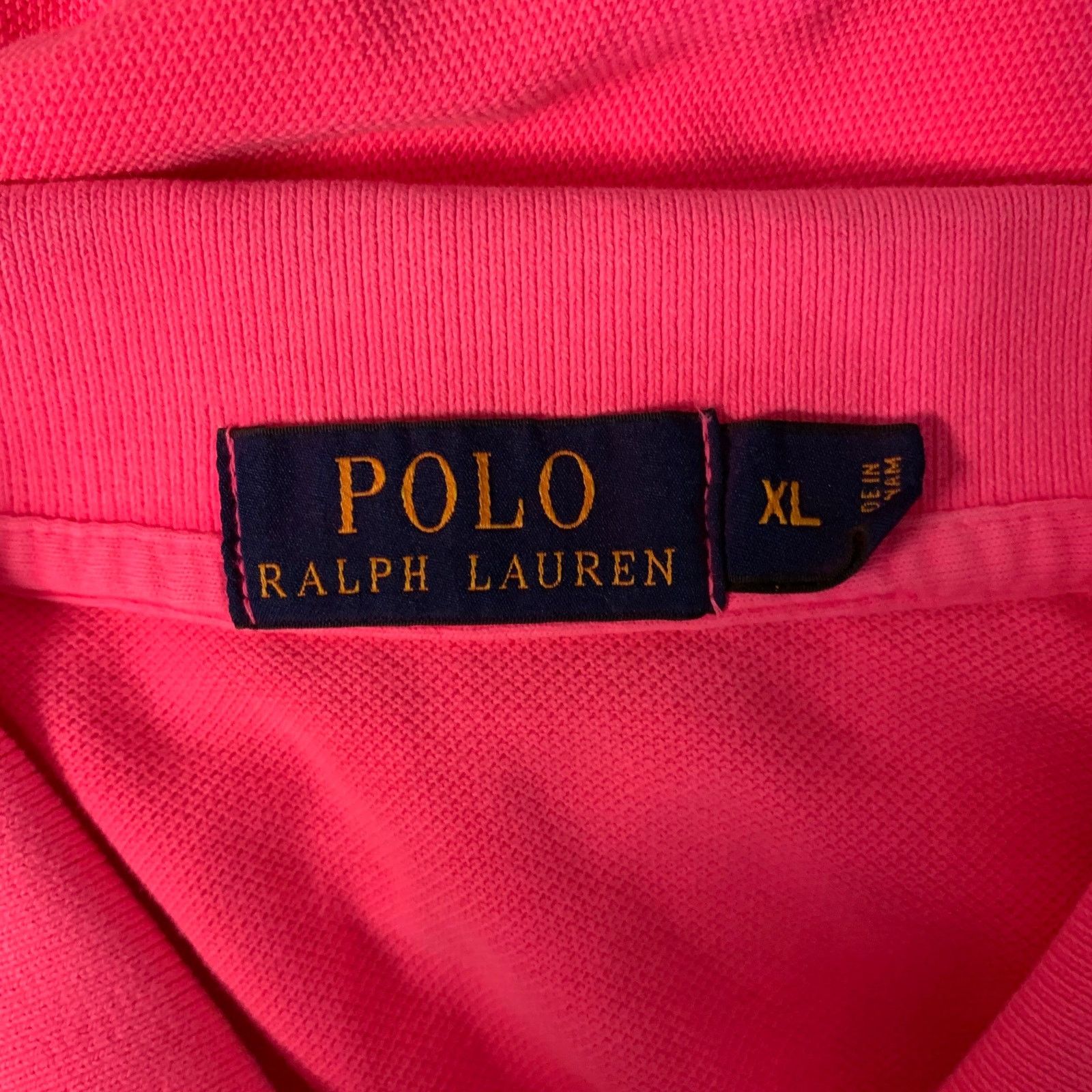 Polo Ralph Lauren POLO by RALPH LAUREN Size XL Pink Neon Pink Cotton Polo Size US XL / EU 56 / 4 - 4 Thumbnail