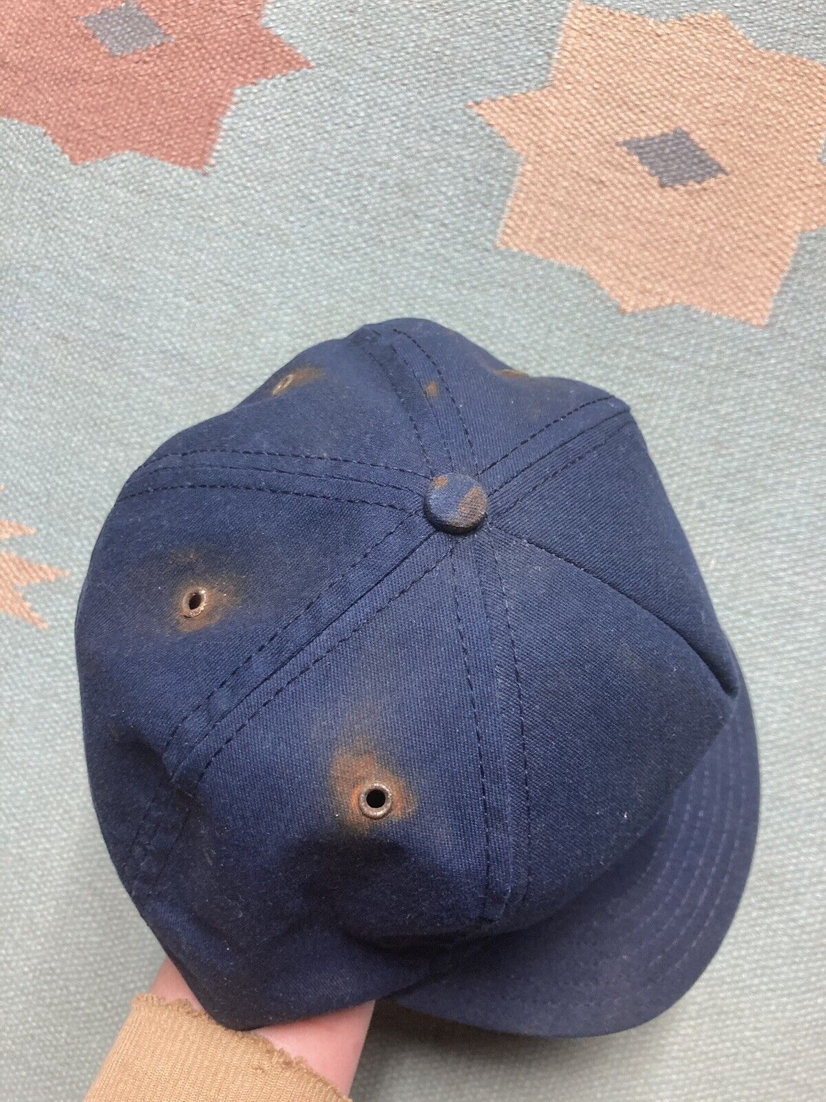 Vintage Vtg 80s 90 SnapBack hat Buick city eagle automobile made USA Size ONE SIZE - 3 Thumbnail