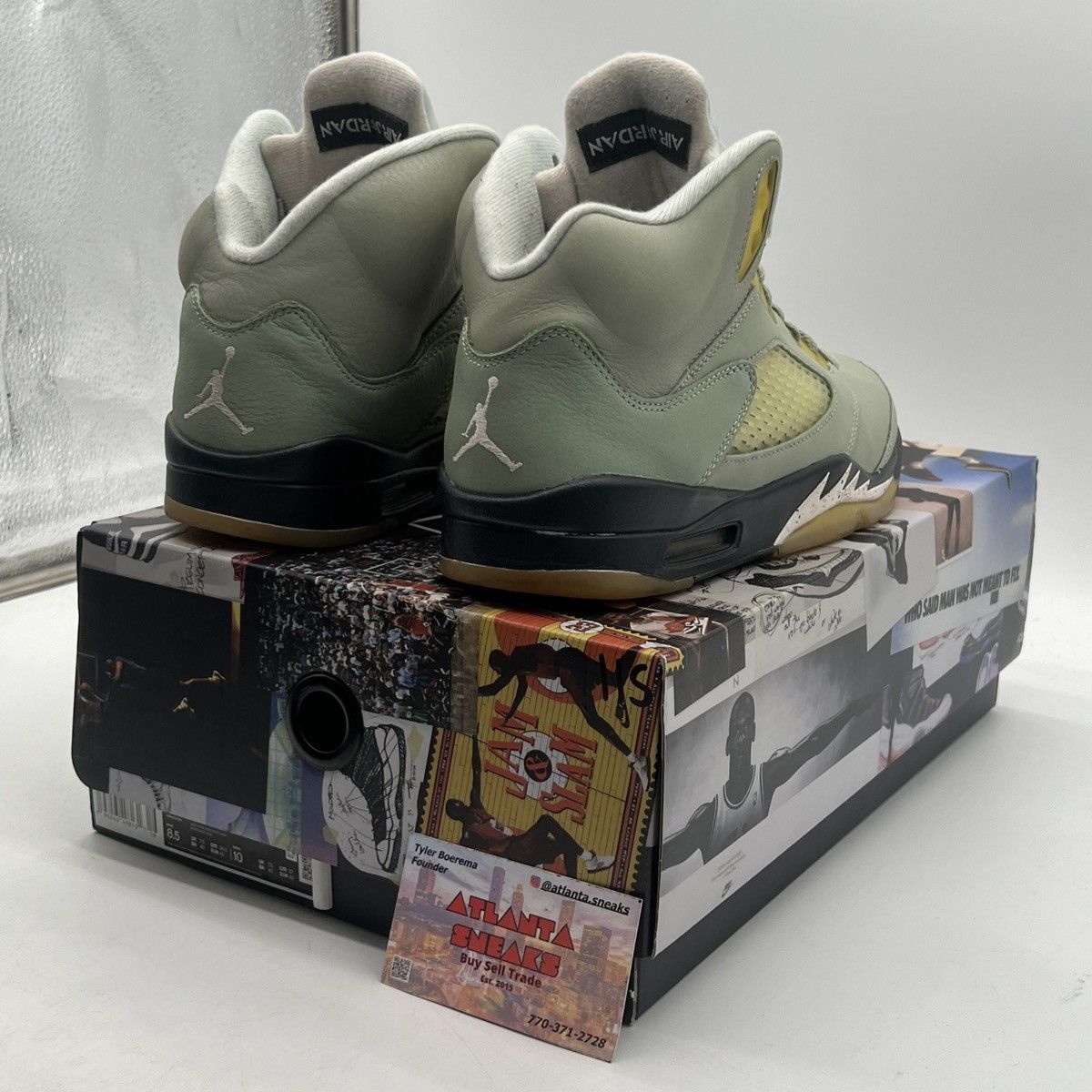 Jordan Brand Air Jordan 5 Jade horizon Size US 8.5 / EU 41-42 - 5 Thumbnail