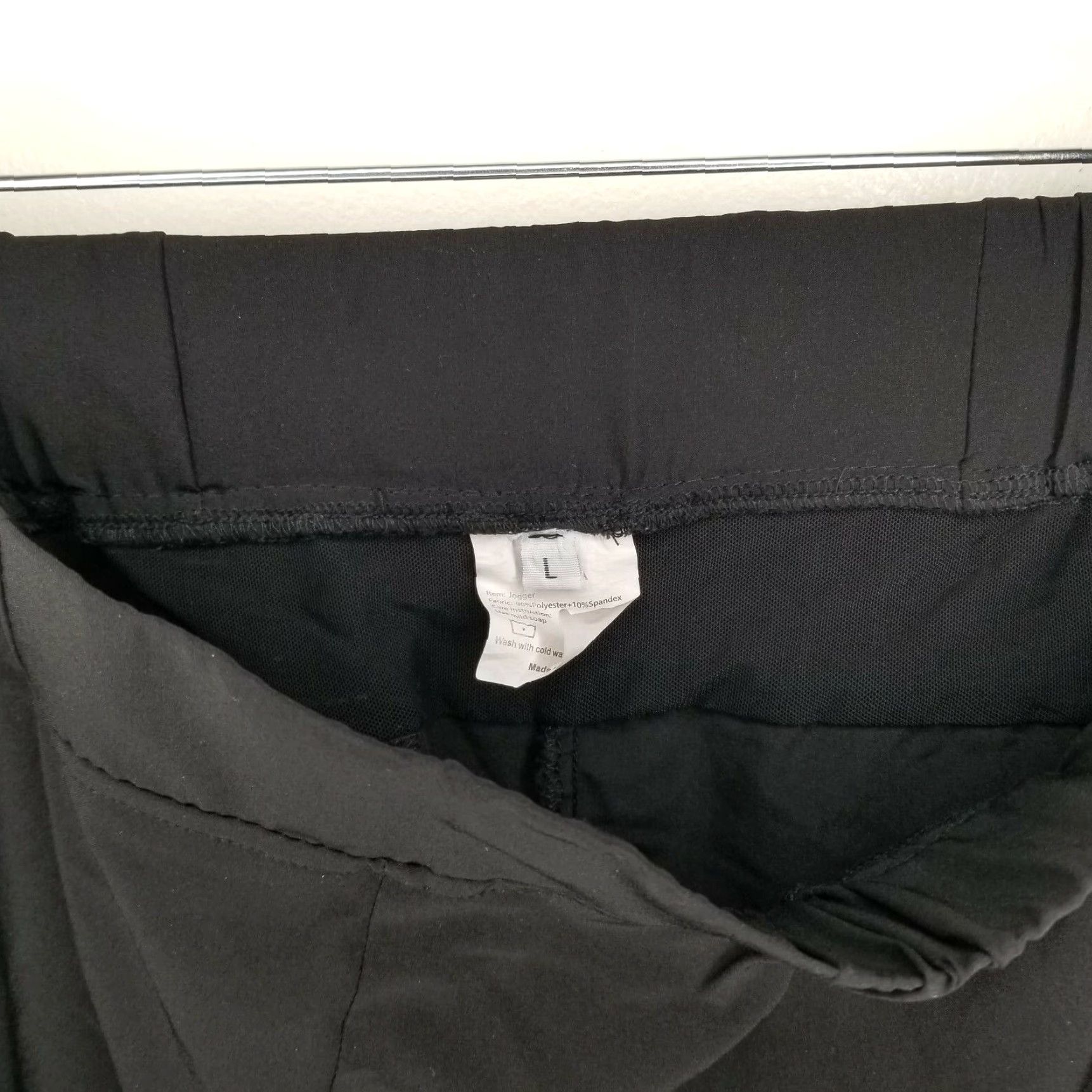 Vintage VINTAGE Doterra Women's Jogger Pants Activewear Loose Fit Size Large Black Women's Clothing Size 36" / US 14 / IT 50 - 3 Thumbnail