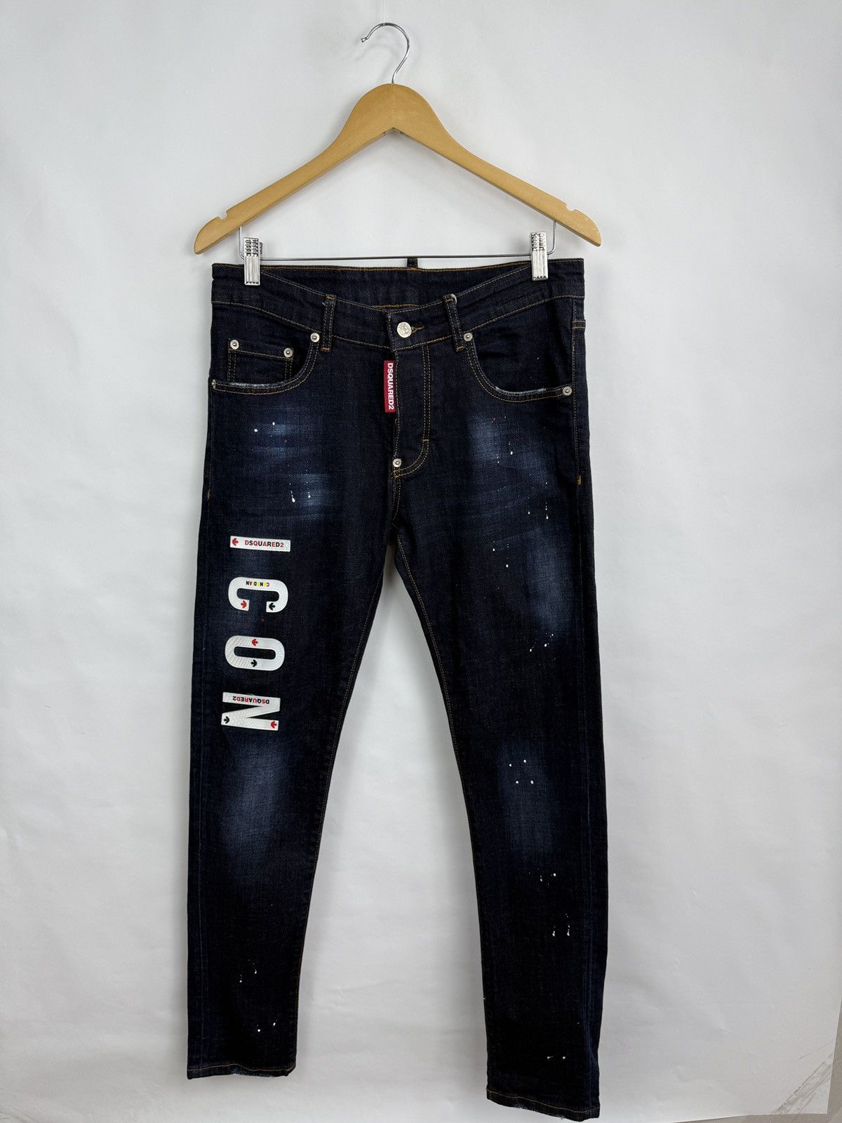 Dsquared2 🇮🇹 Dsquared2 ICON Canada Slim Jeans Made In Italy Avant Gard Size US 32 / EU 48 - 3 Thumbnail