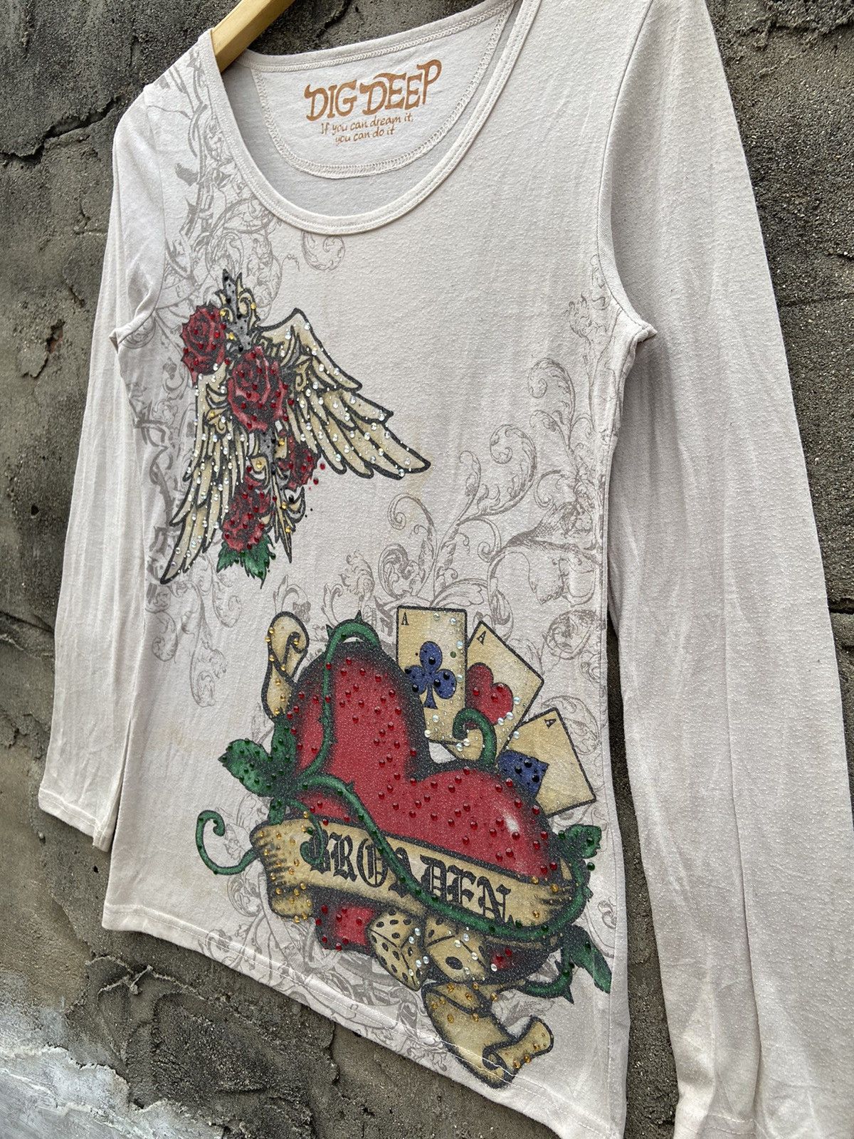 If Six Was Nine 2000s Y2K Dig deep floral ifsix long sleeve Size M / US 6-8 / IT 42-44 - 4 Thumbnail