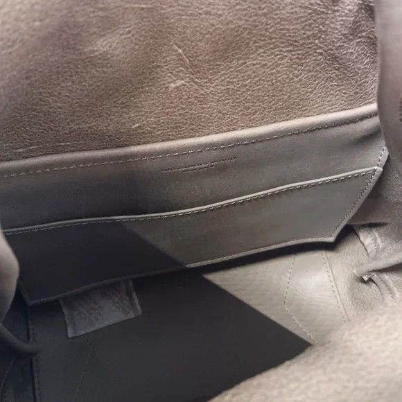 Alexander Wang Alexander Wang Waxed Leather Lunch Tote - Mushroom Size ONE SIZE - 13 Thumbnail