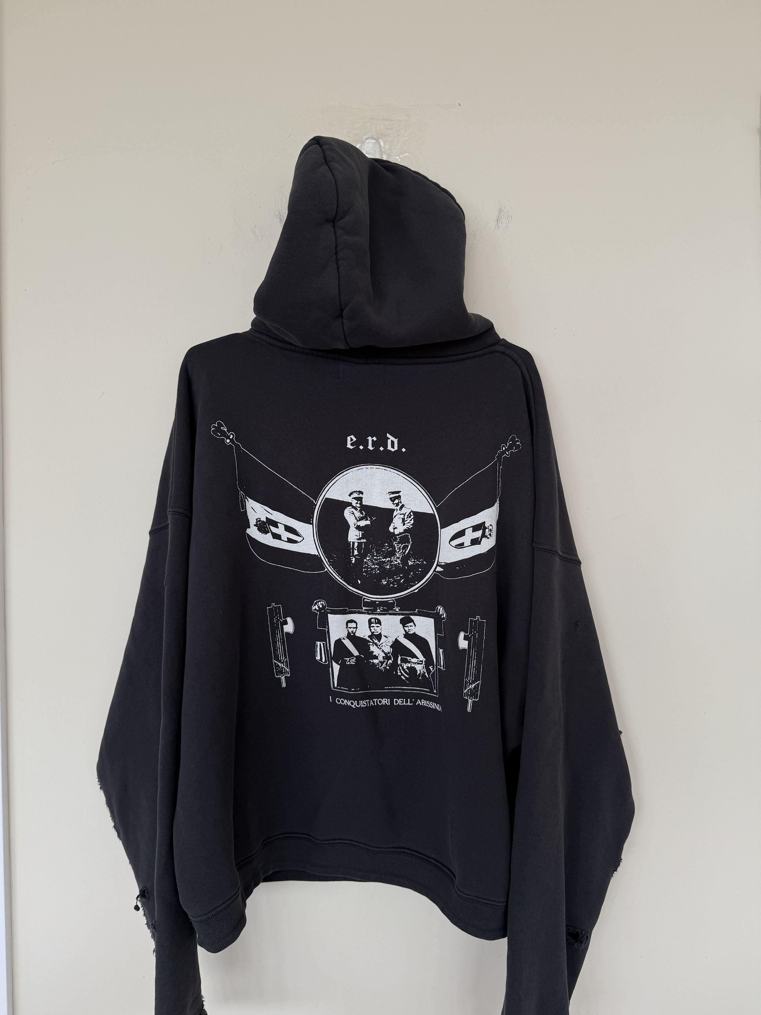 Enfants Riches Deprimes × Maxfield Los Angeles ERD ARCHITETTURA DI MUSSOLINI HOODIE Size US L / EU 52-54 / 3 - 10 Thumbnail