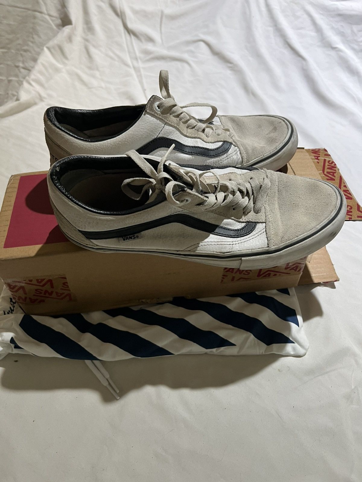 Vans Vans Custom "Momento Mori" Old Skools Size US 11 / EU 44 - 5 Thumbnail