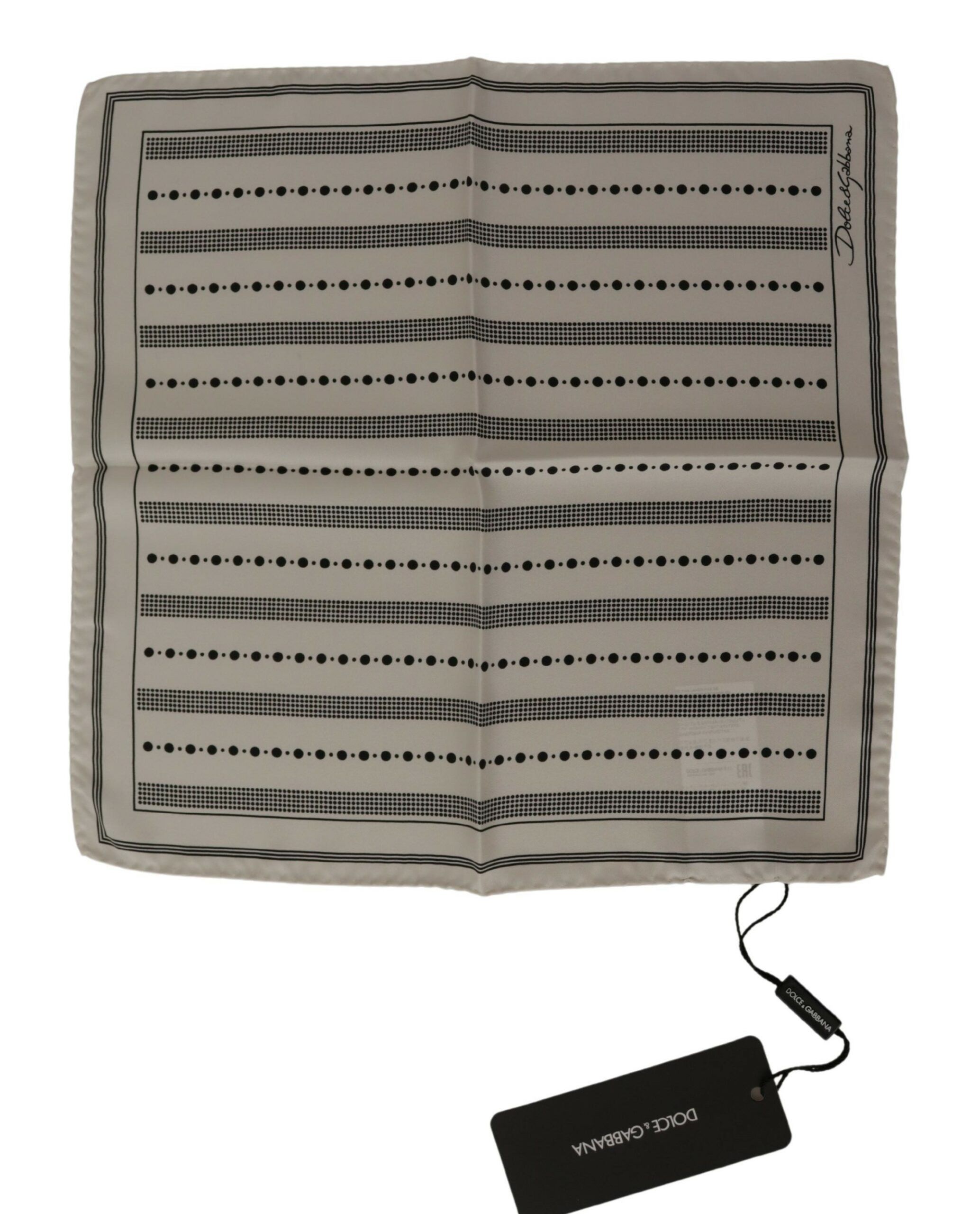 Dolce & Gabbana Elegant Silk Men's Square Men's Scarf Size ONE SIZE - 1 Thumbnail