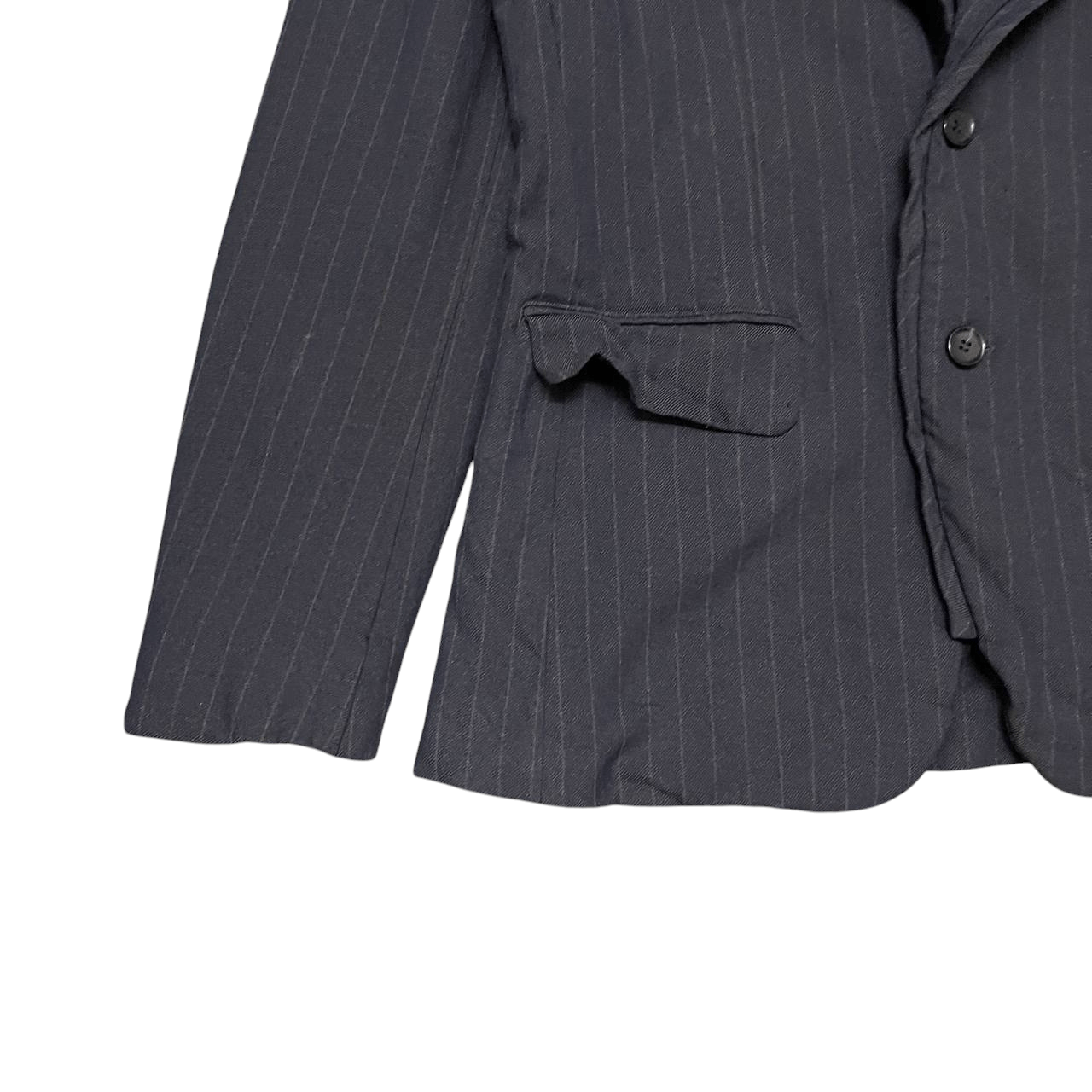 Comme des Garcons Homme Deux AD2016 Comme Des Garcons Homme Deux Striped Balzer Jacket Size US XS / EU 42 / 0 - 3 Thumbnail