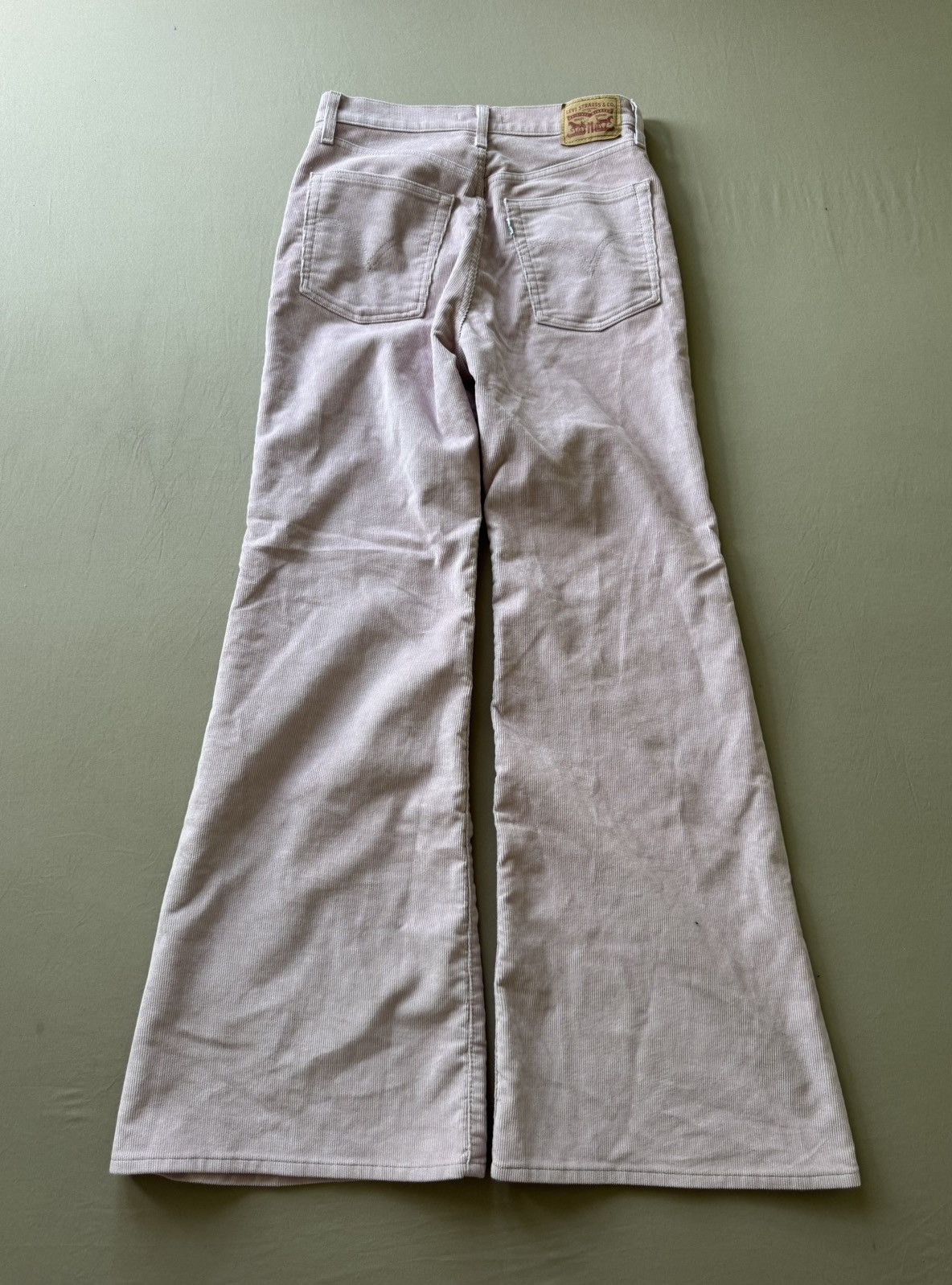 Levi's Levi’s Bell Bottom Corduroy Ribcage Jeans Size 29" - 2 Thumbnail