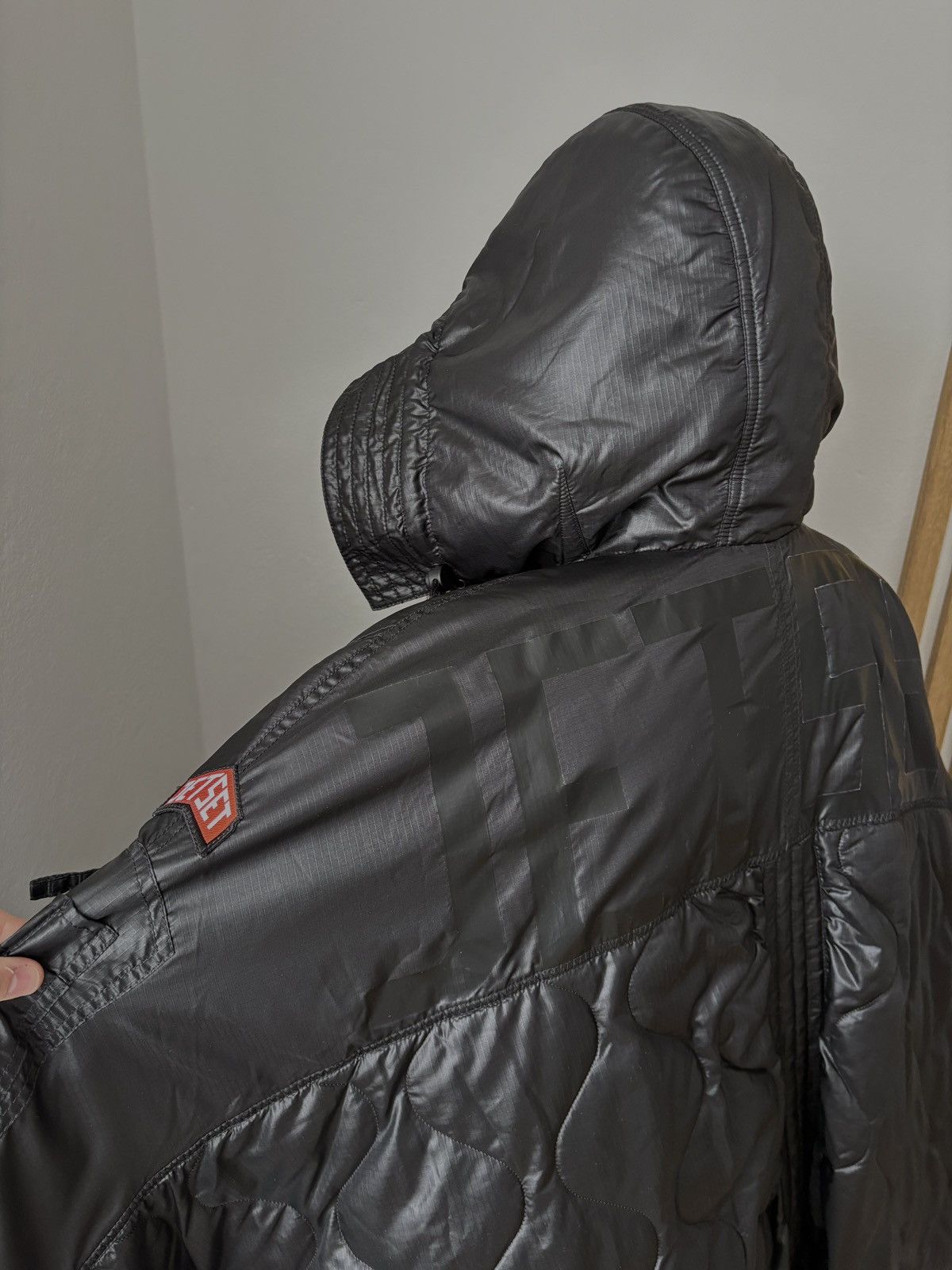 JET SET Jet Set Fall Winter 2020 Jacket, BlackOrange, Size TU Size ONE SIZE - 4 Thumbnail