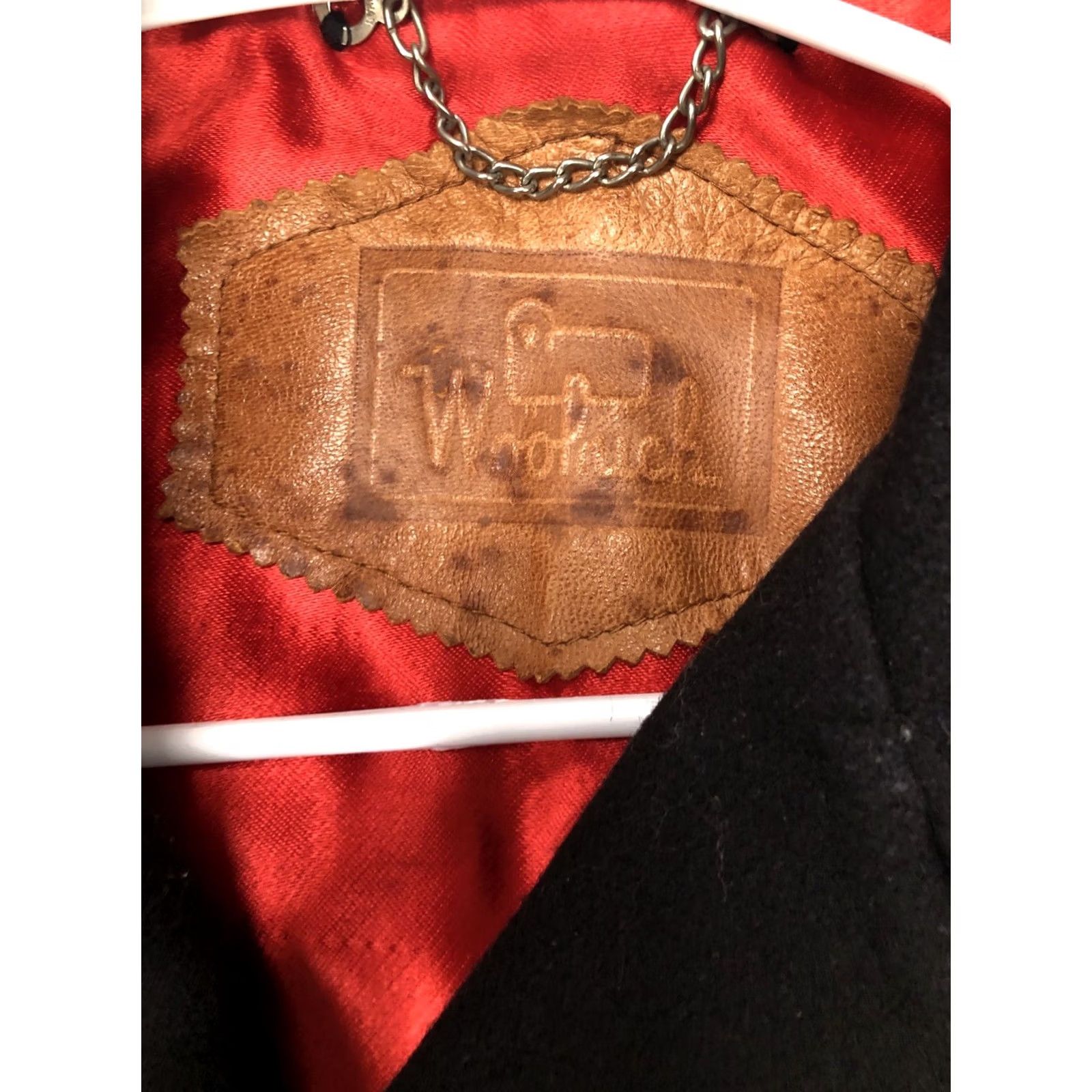 Vintage VINTAGE Woolrich Womens Wool Naval Pea Coat Double Breasted Size S (36) Black USA Made Size S / US 4 / IT 40 - 2 Thumbnail