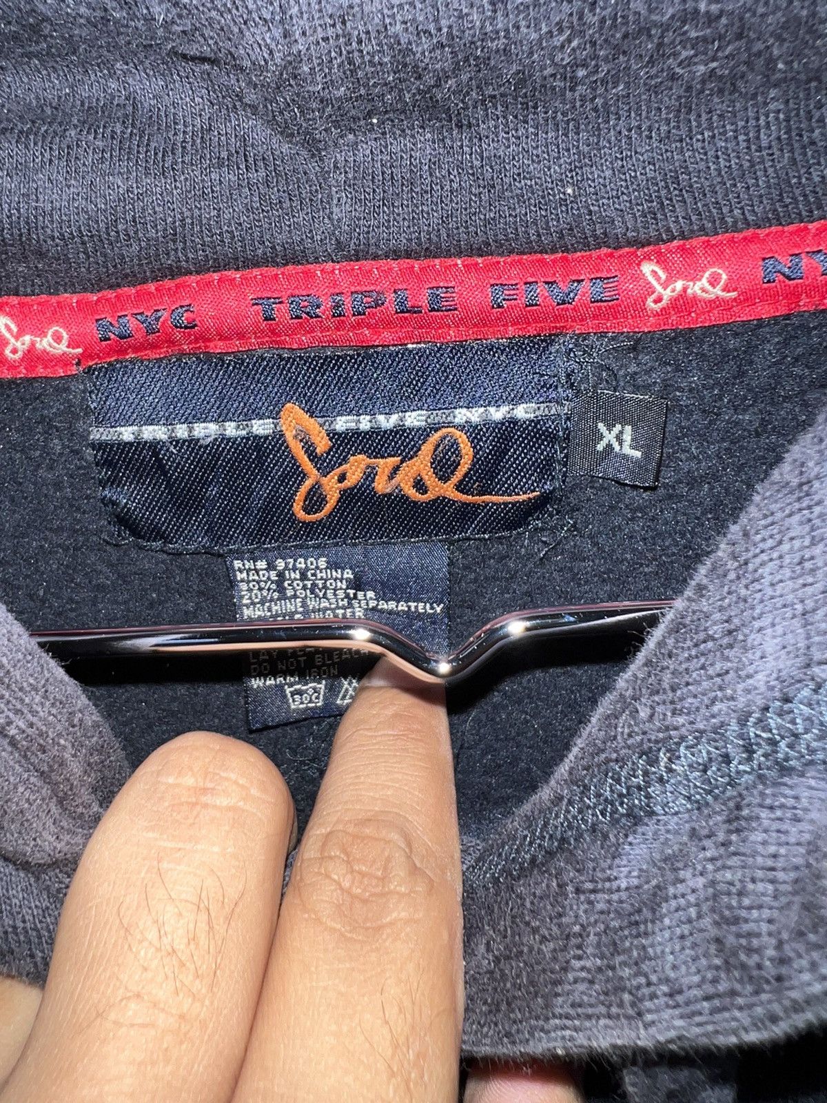 Triple 5 Soul Triple Five NYC Soul Hoodies Size US XL / EU 56 / 4 - 4 Thumbnail