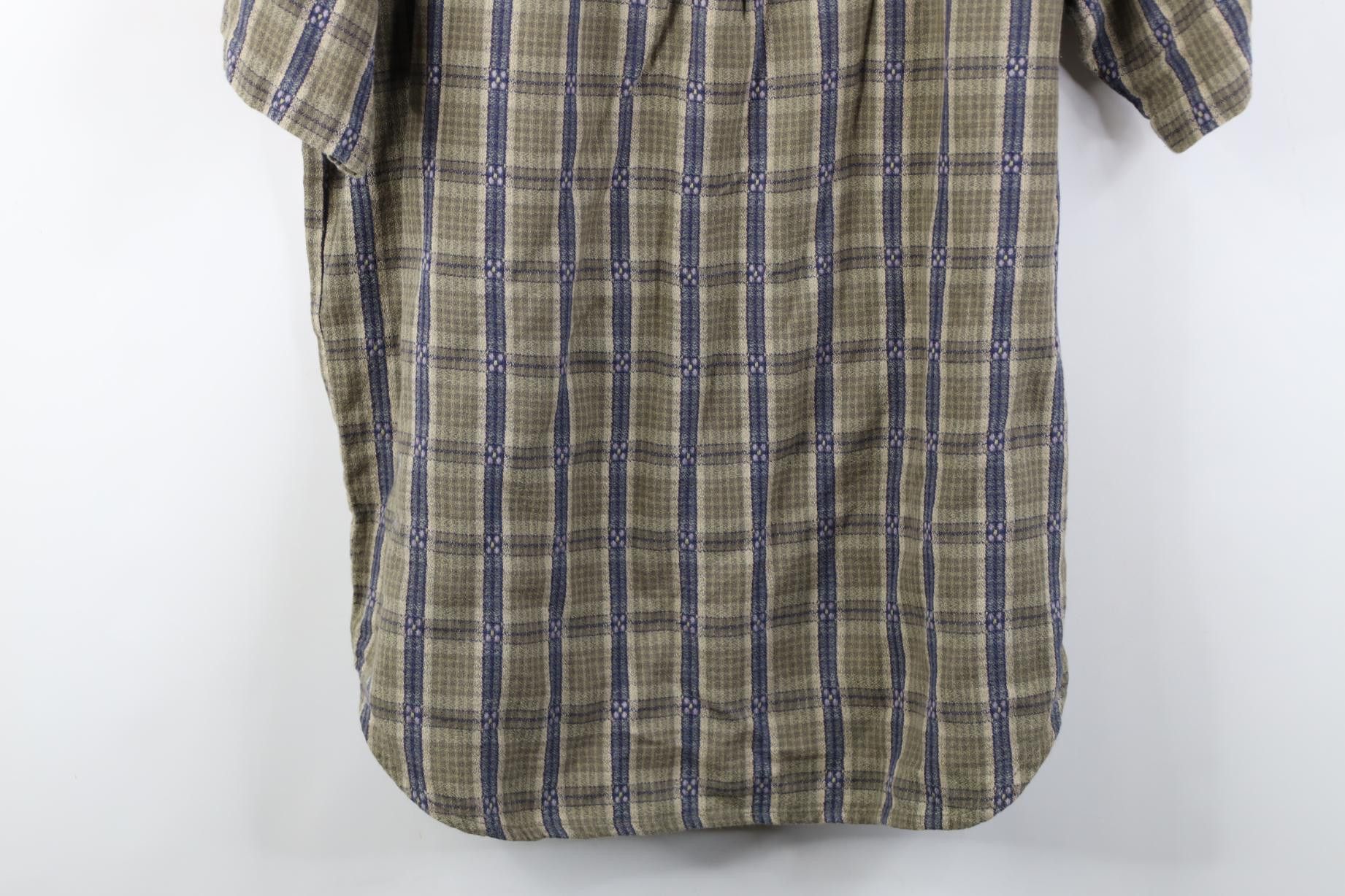 Vintage Vintage 90s The Territory Ahead Weave Button Shirt Plaid Size US M / EU 48-50 / 2 - 12 Thumbnail