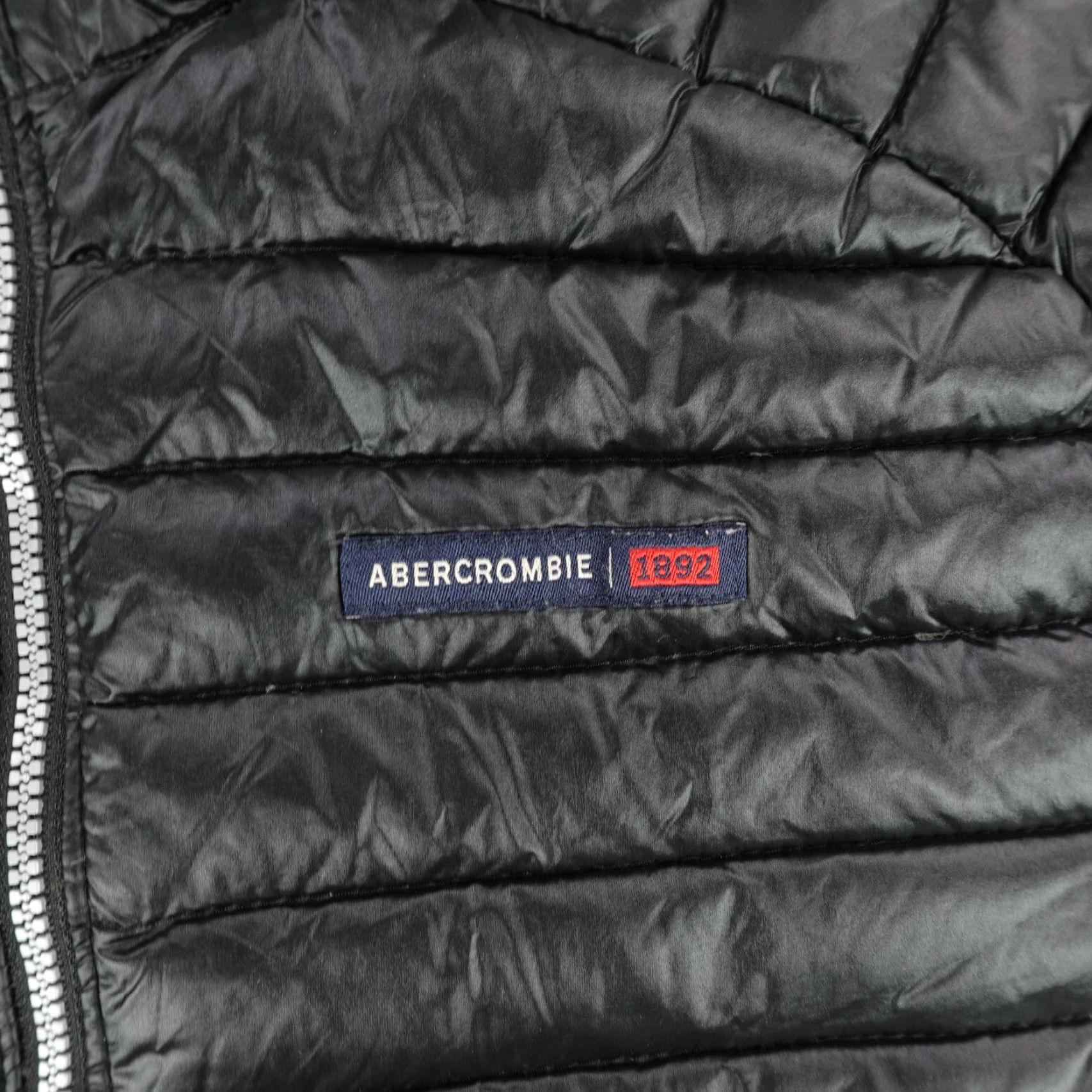 Abercrombie & Fitch Abercrombie & Fitch Jacket Mens Small Black Puffer Quilted Down Zip Size US S / EU 44-46 / 1 - 3 Thumbnail
