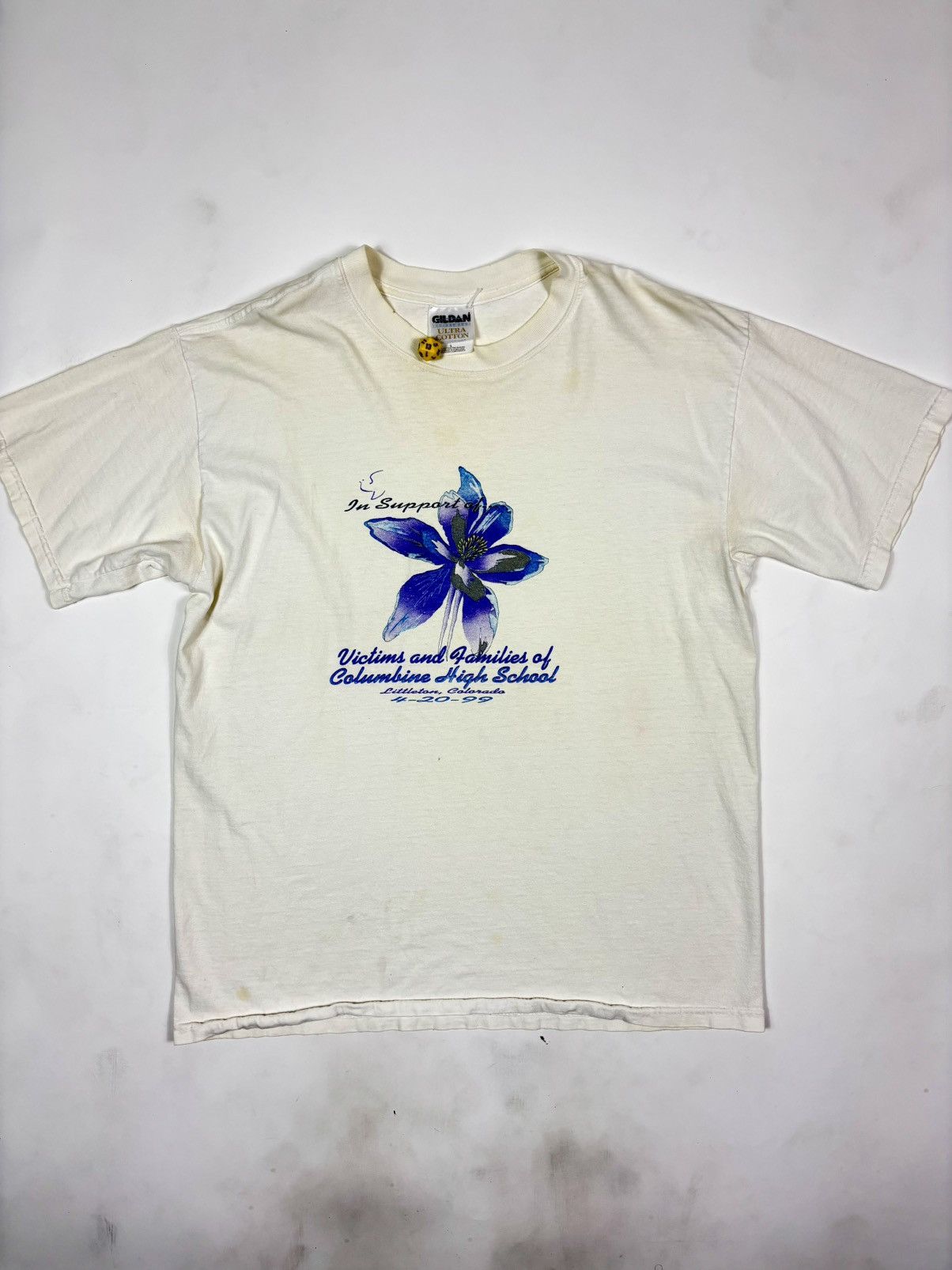 Vintage 2000s “In Support of Victims of Columbine Memorial Large Size US XL / EU 56 / 4 - 6 Thumbnail