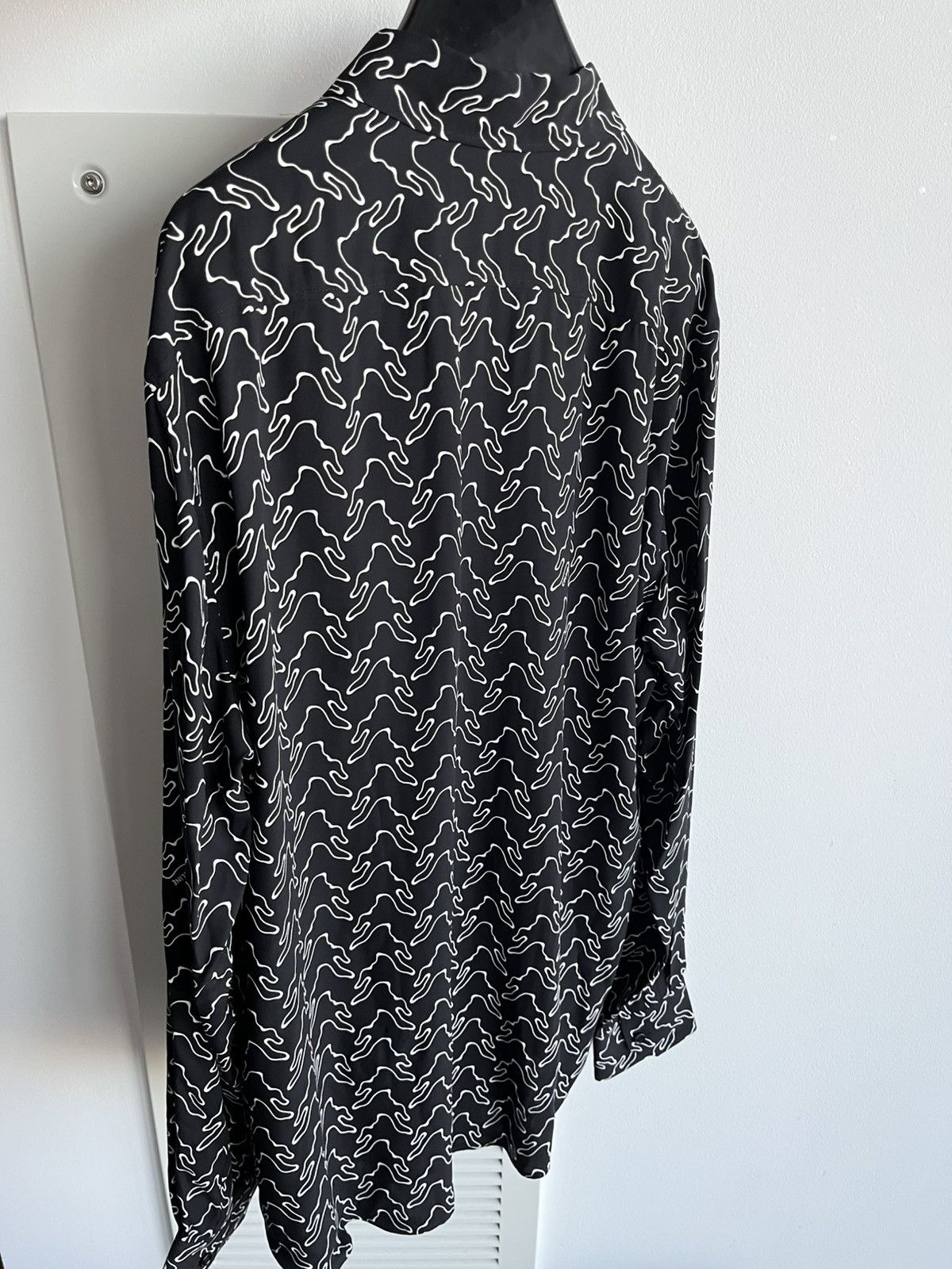 Celine × Hedi Slimane Super Runway Geometric Logo Shirt Celine Hedi Slimane Rare Size US XL / EU 56 / 4 - 12 Thumbnail