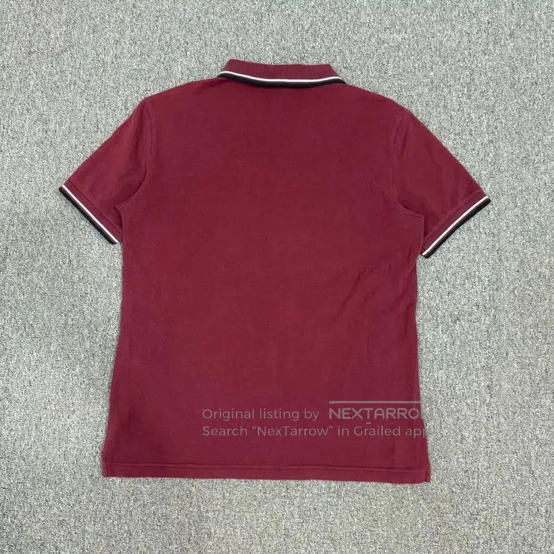 Prada Prada Red Cotton Men's Polo Shirt. Size US M / EU 48-50 / 2 - 2 Thumbnail