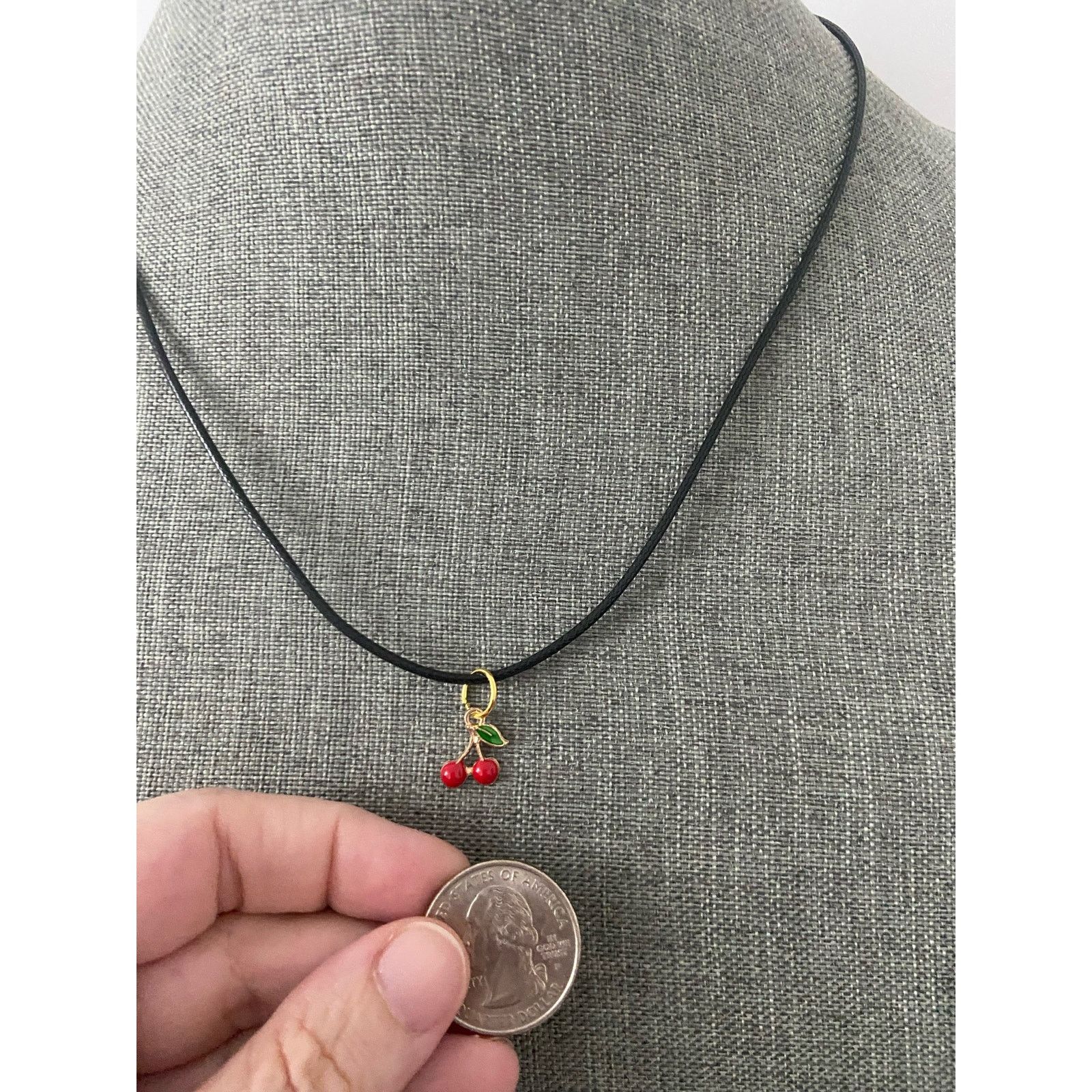 Other Little Cherry pendant necklace Size ONE SIZE - 2 Thumbnail