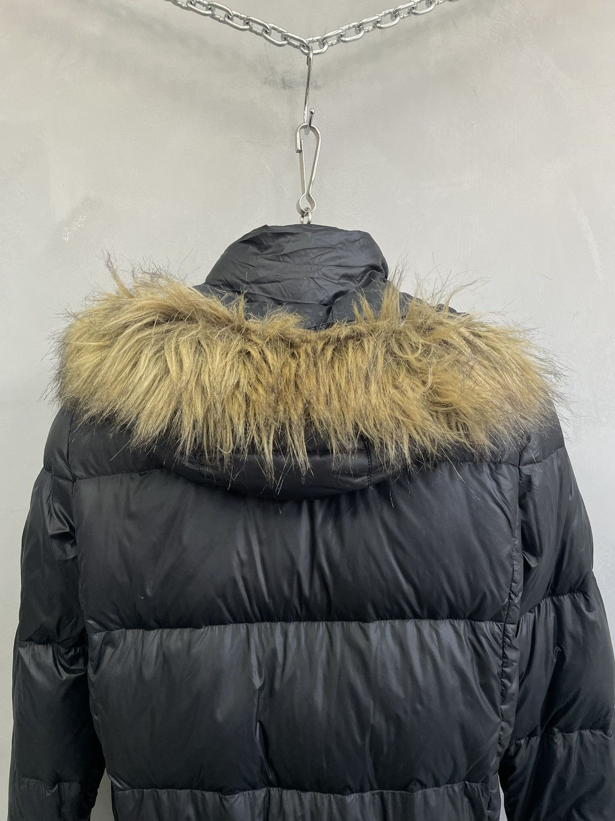 If Six Was Nine Nike Y2K Black Puffer Jacket Fur Hood if six was nine style Size US M / EU 48-50 / 2 - 13 Thumbnail