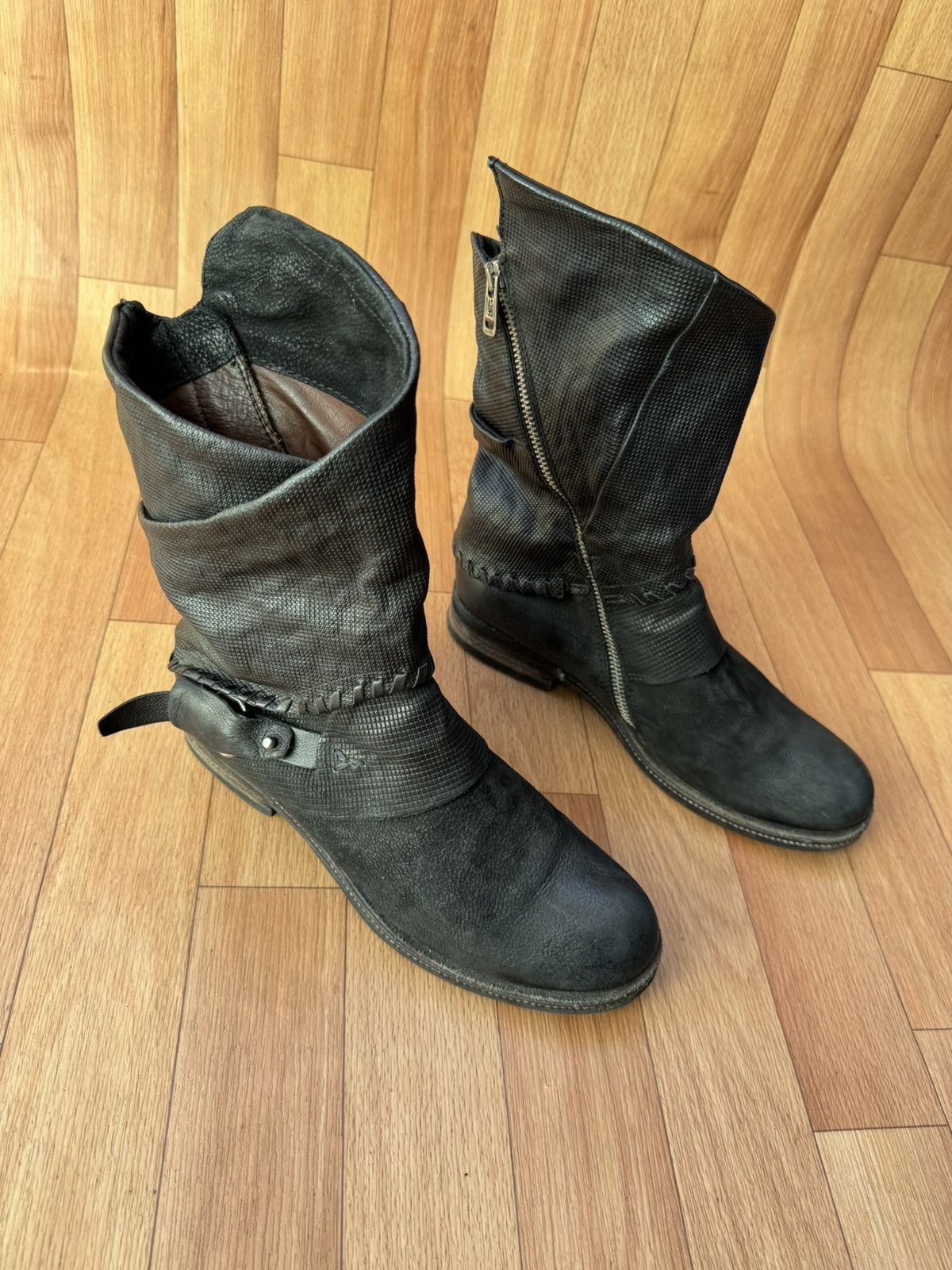 A.S.98 A.S 98 Boots made like guidi , kmri boots Size US 7 / EU 40 - 4 Thumbnail
