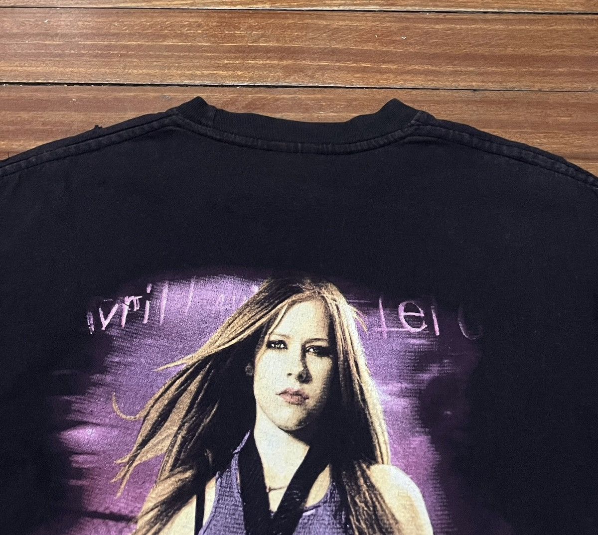 Band Tees Very Rare Vintage RapTees Singer Avril Lavigne T-shirt 2000s Size US M / EU 48-50 / 2 - 4 Thumbnail