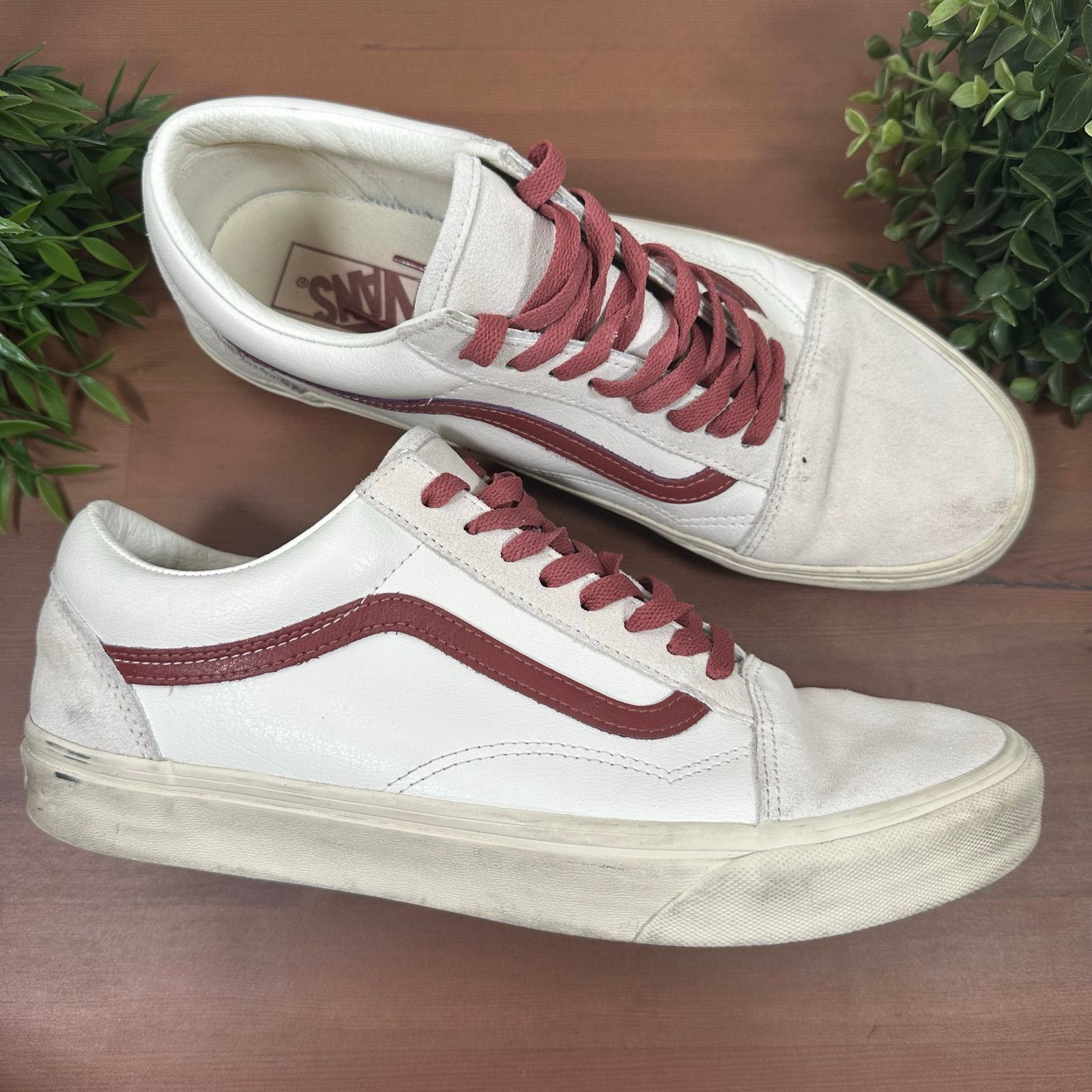 Vans Vans Off the Wall SF Hemp Khaki/Rasta Men Shoes Size US  display picture 3
