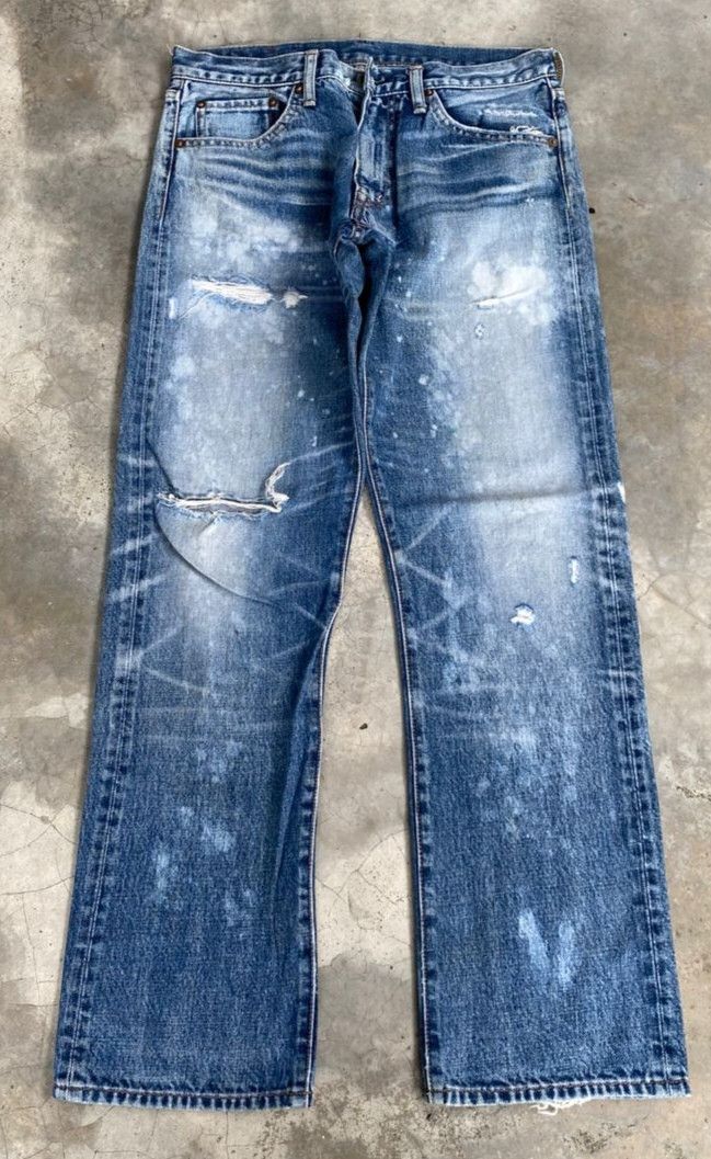 Japanese Brand 💥BEST OFFER💥VINTAGE RNA INC DISTRESSED DENIM Size US 30 / EU 46 - 1 Thumbnail