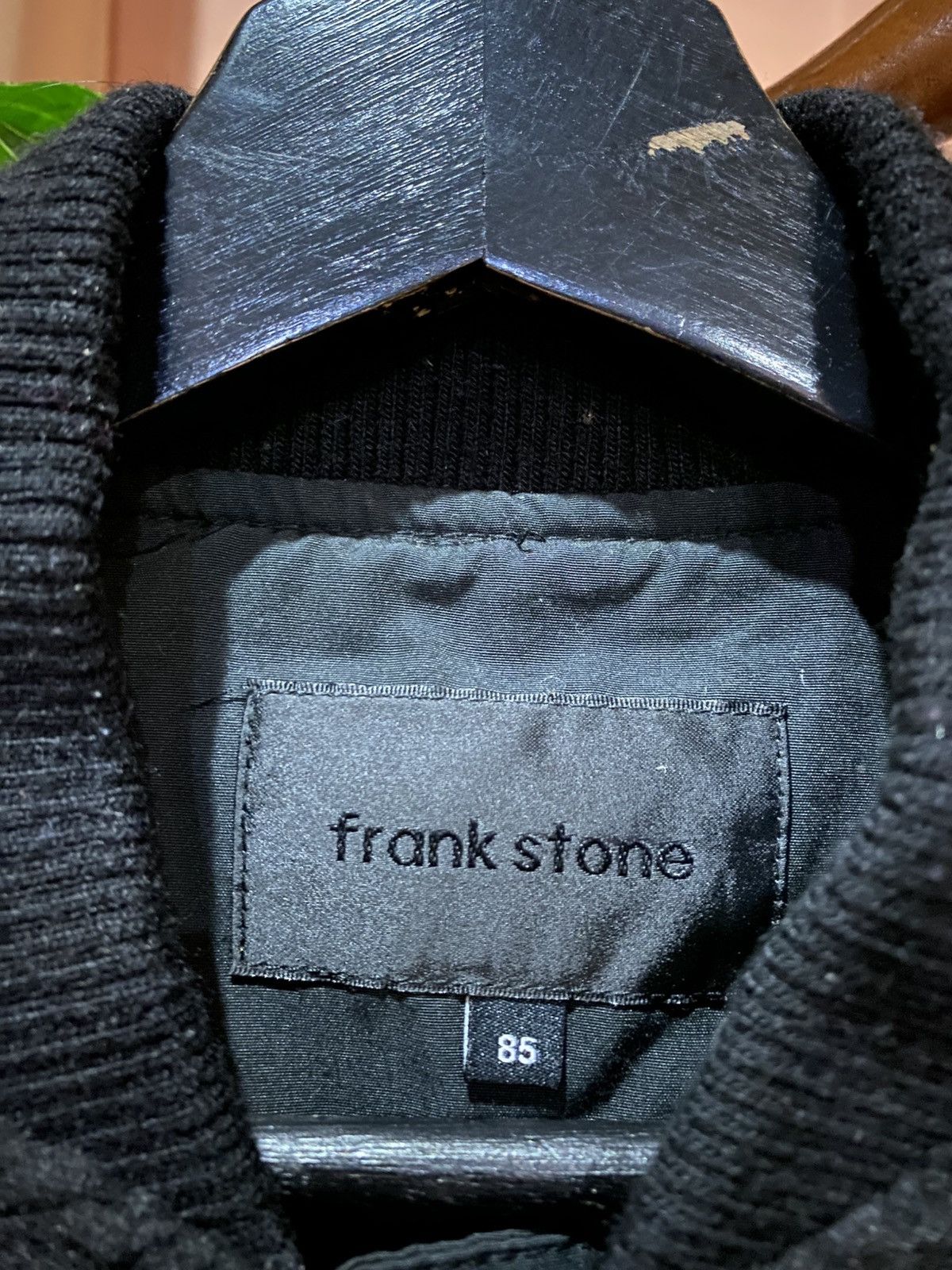 Japanese Brand Frank Stone Black Sherpa Fleece Bomber Jacket Korean Street Size US M / EU 48-50 / 2 - 6 Thumbnail