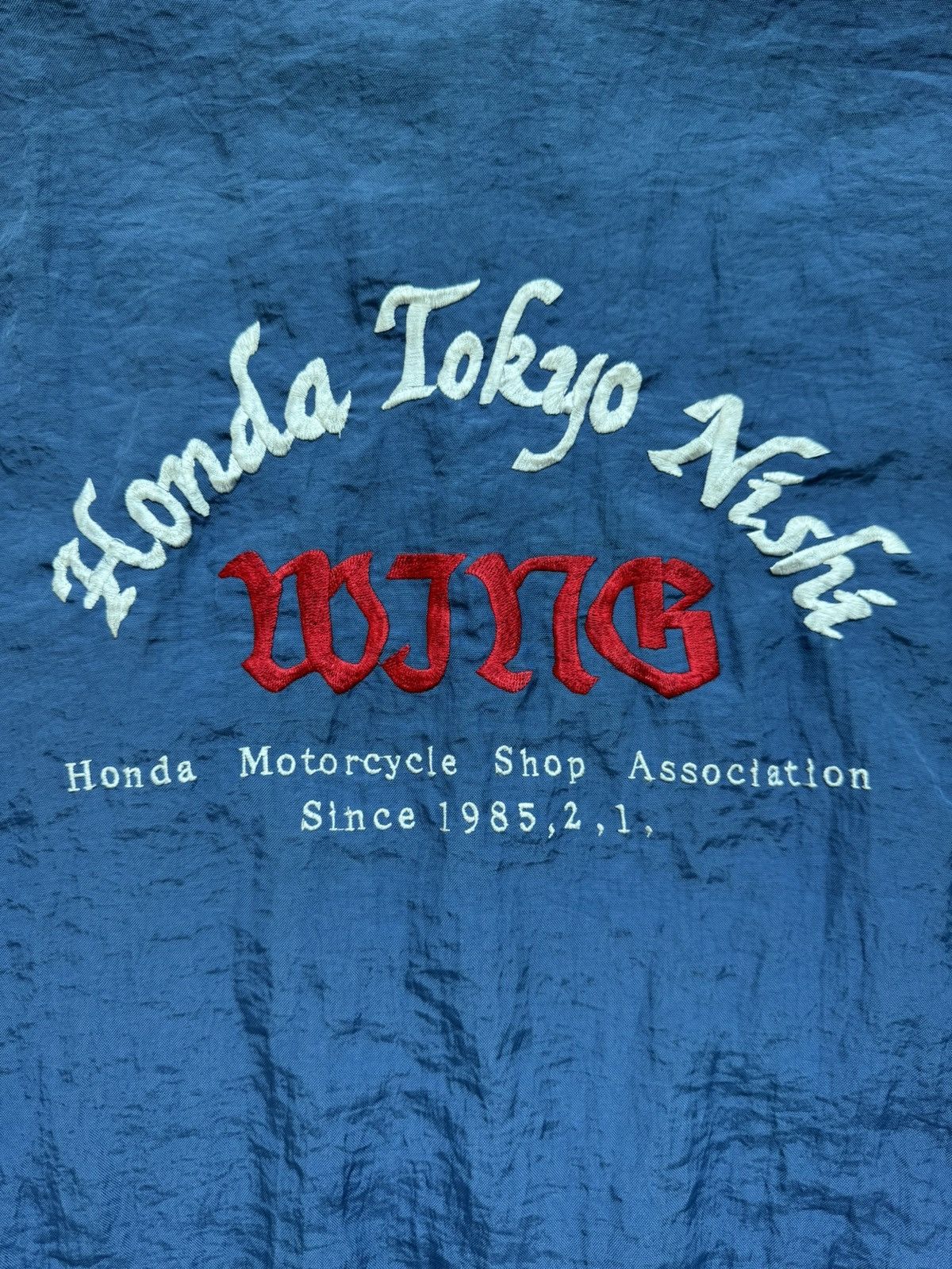 Honda VERY RARE VINTAGE JACKET HONDA WING RACING HART HRC Size US L / EU 52-54 / 3 - 3 Thumbnail