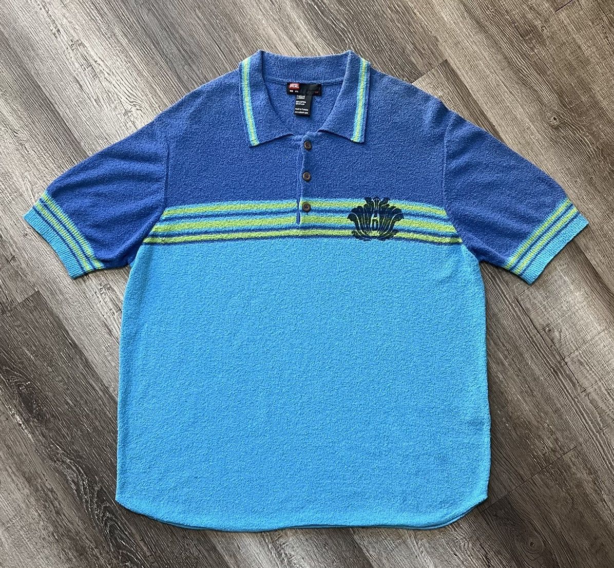 Diesel Vintage Diesel Polo Shirt Size US XL / EU 56 / 4 - 1 Thumbnail