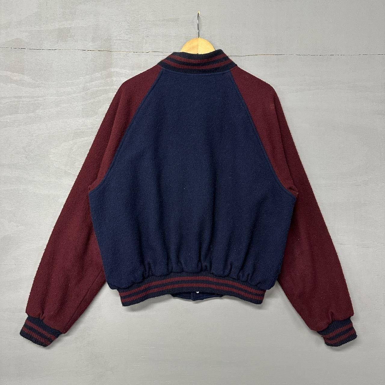 Polo Ralph Lauren Vintage Polo Ralph Lauren Wool / Varsity Jacket Large Size US L / EU 52-54 / 3 - 3 Thumbnail