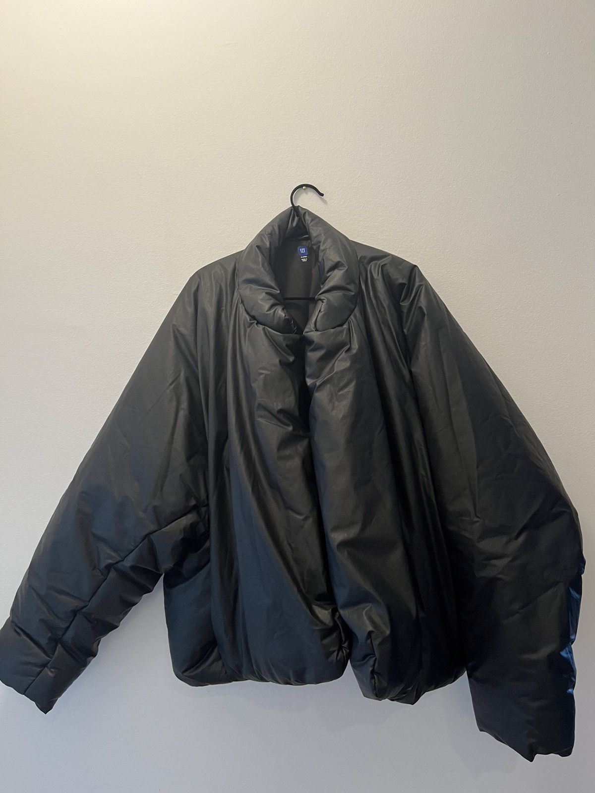 image of Yeezy Gap Round Jacket In Black, Men's (Size XL)