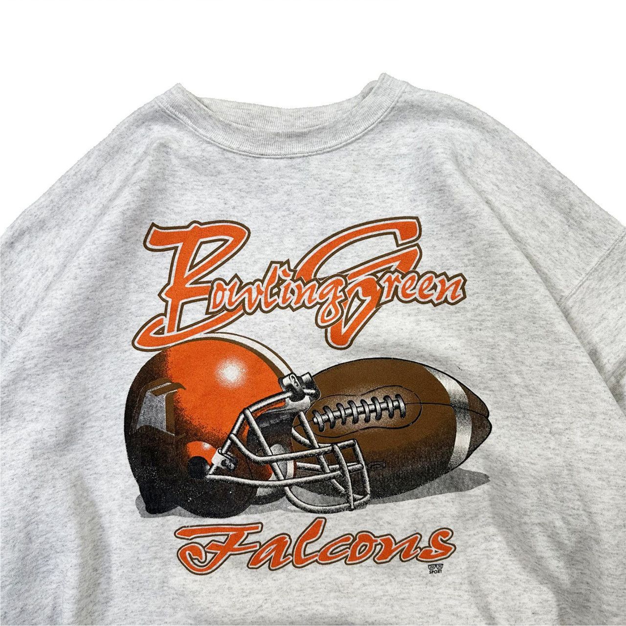 Vintage Vintage 90s Bowling Green Big Print Graphic College Sweater Size US XL / EU 56 / 4 - 2 Thumbnail